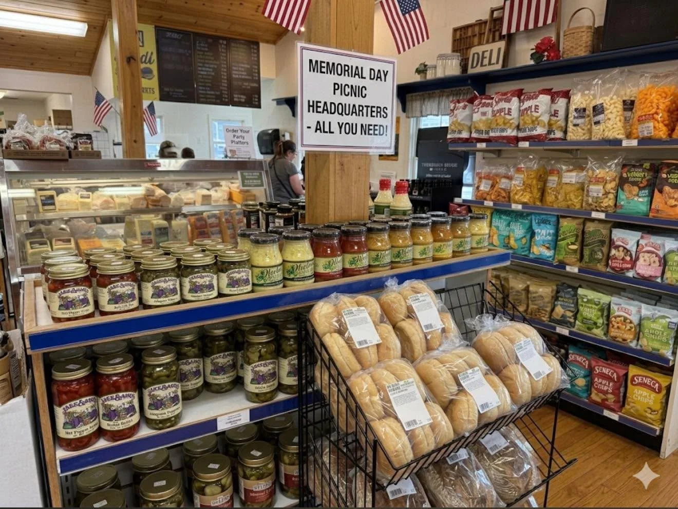 we have what you need to make your Memorial day picnic special!  Grass fed beef patties to grill&hellip;we got you!  Delicious condiments to up your servings&hellip;.we got you!  specialty Cheese sliced or diced from the deli&hellip;we got you!  Savo