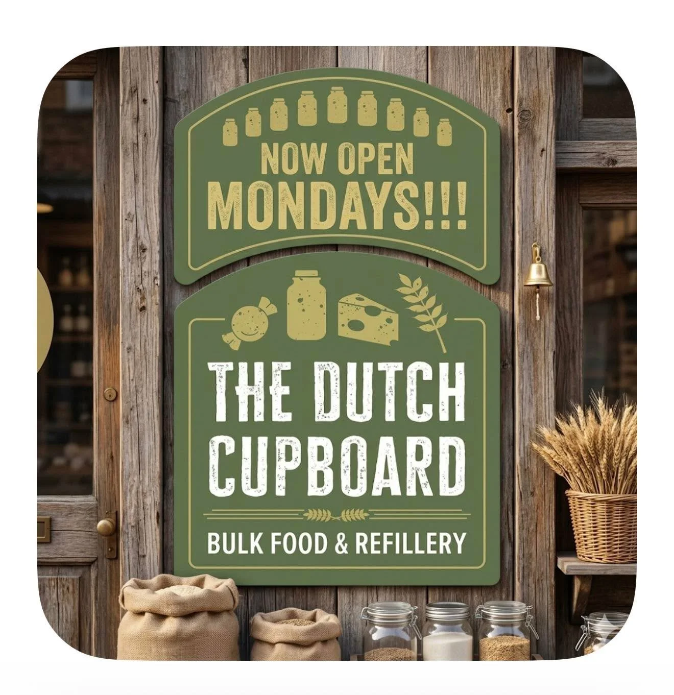 Beginning June 1 we will be open on Mondays!  Our normal summer hours will be Monday- Saturday 9am - 7 pm.