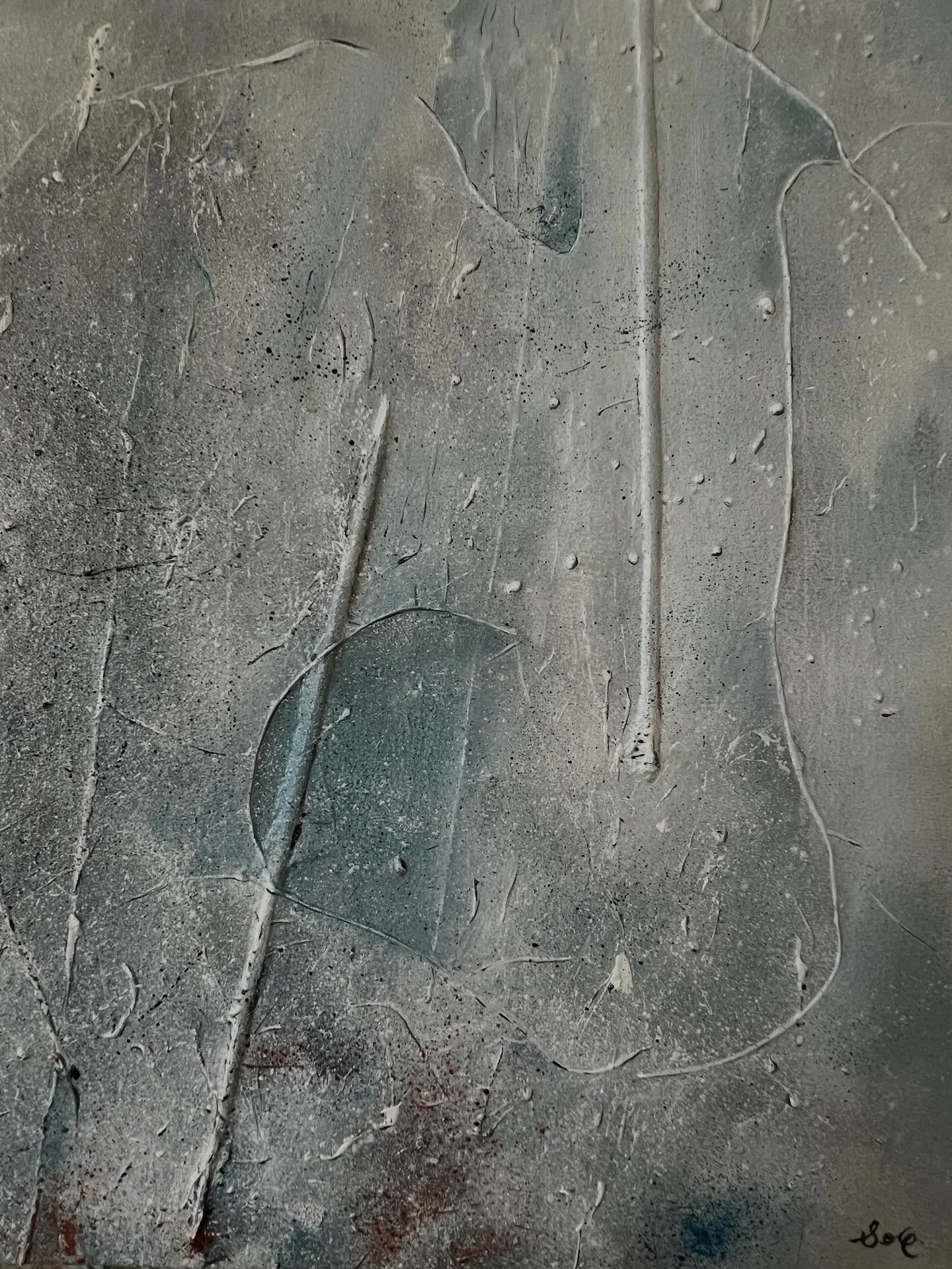 &ldquo;Stand Fast, This Too Shall Pass&rdquo;, mixed media oil painting on hardboard panel, 20&rdquo;x16&rdquo; 👩🏻&zwj;🎨
&bull;&bull;&bull;&bull;
#artiststudio #artiststudios #artiststudiospace #mixedmediapainting #mixedmedia mixedmediaartist mixe