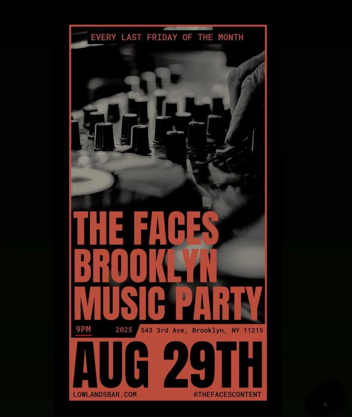 The Faces Brooklyn Music Party