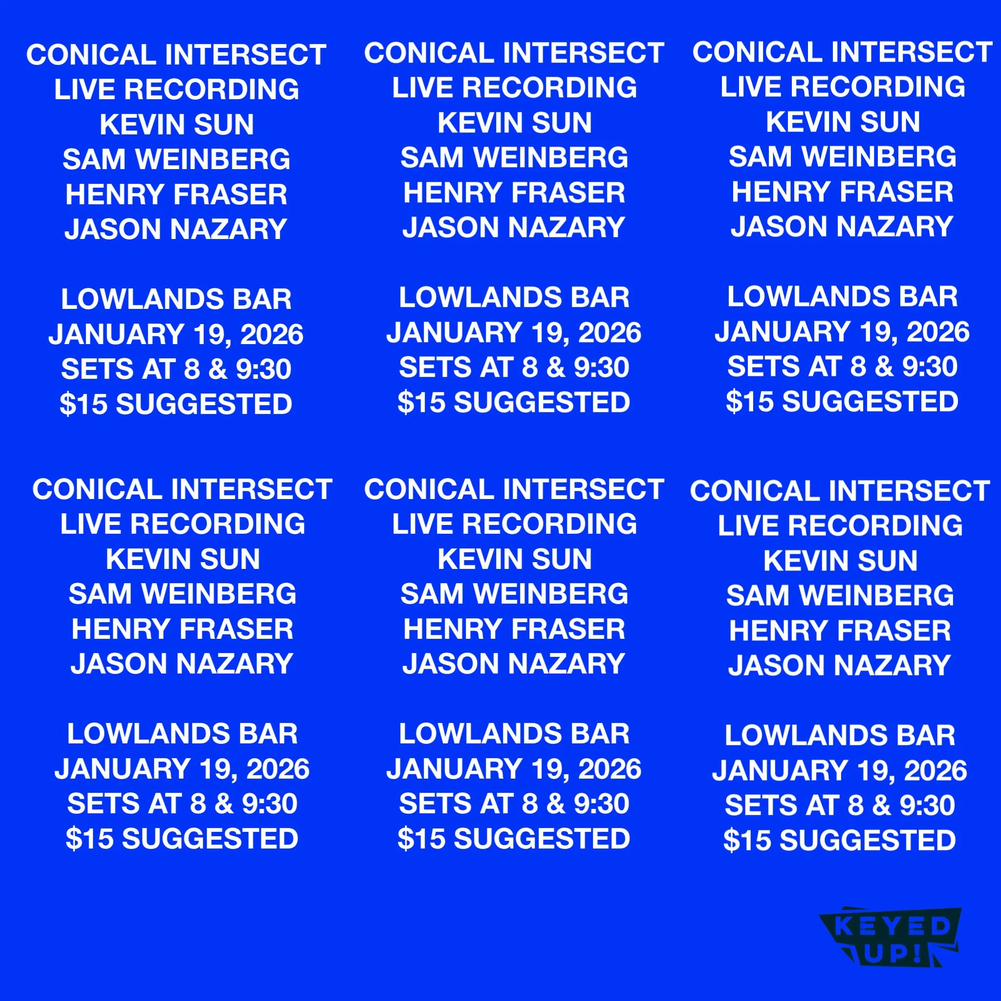 KEVIN SUN SAM WEINBERG HENRY FRASER JASON NAZARY