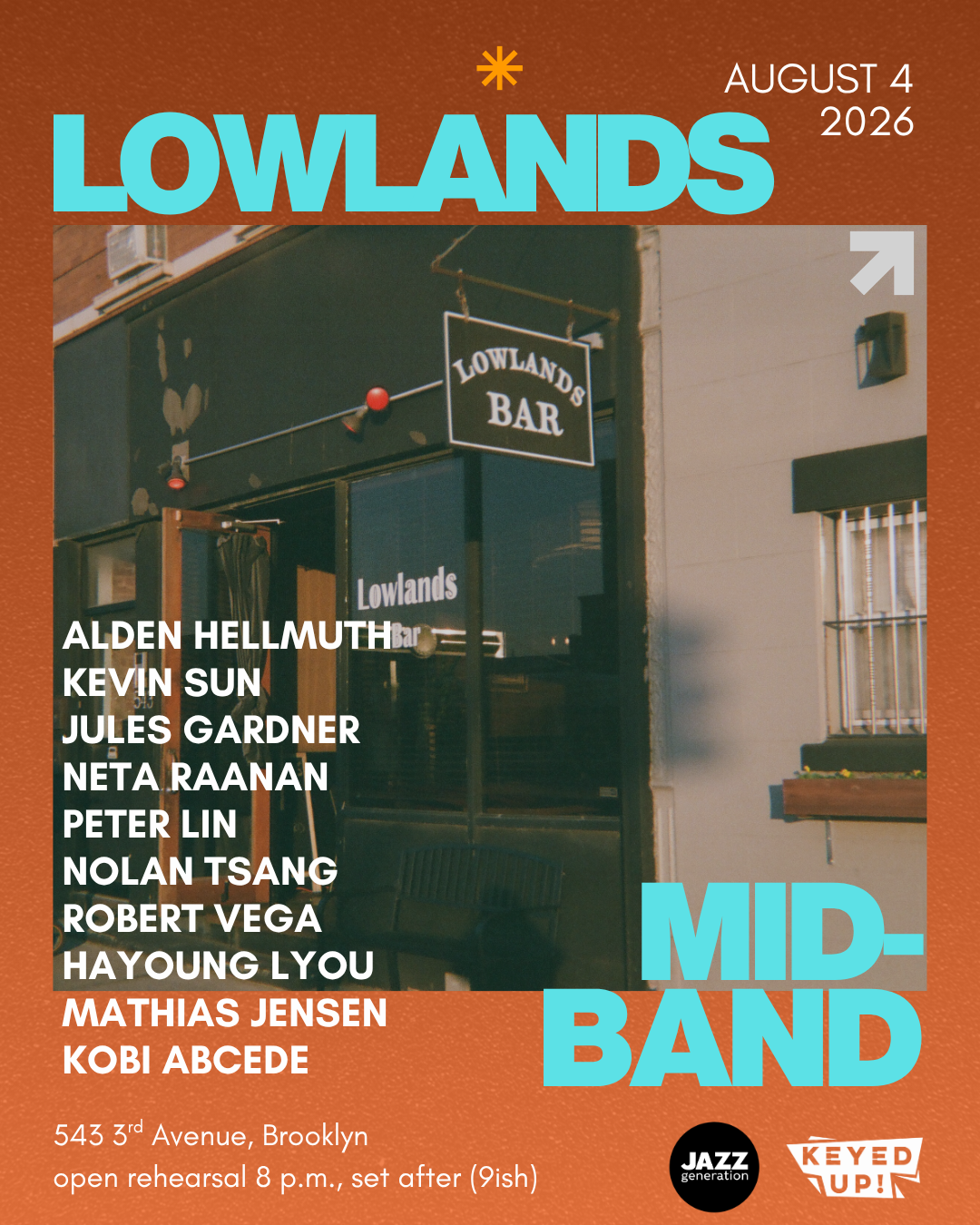 MID-BAND - ALDEN HELLMUTHIE KEVIN SUN JULES GARDNER NETA RAANAN PETER LIN NOLAN TSANG ROBERT VEGA HAYOUNG LYOU MATHIAS JENSEN KOBI ABCEDE