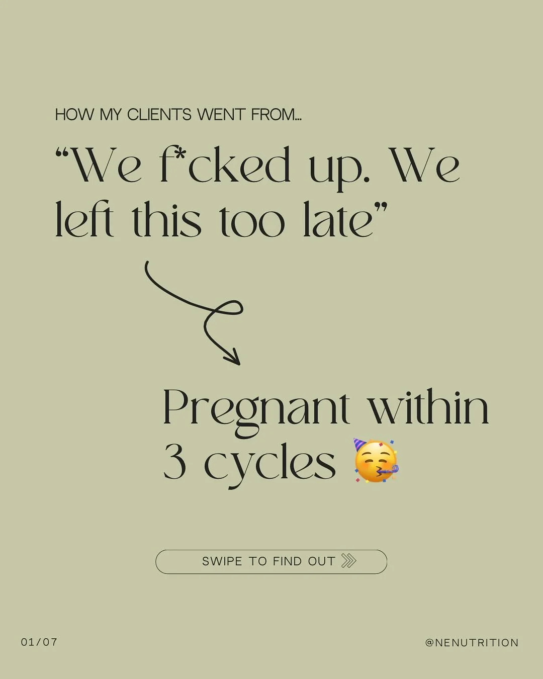 CLIENT CASE STUDY 🌸✨

This lovely couple came to me eager to start their family &mdash; but worried they&rsquo;d left it too late.

They were concerned about their age and the impact it might have on their chances of conceiving. But rather than rush