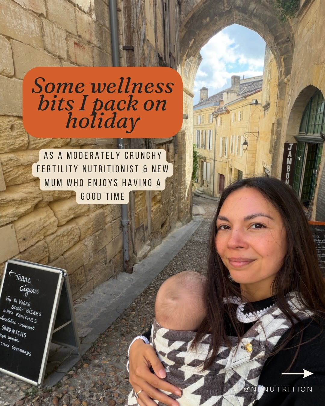 I left all my packing until the day before travel&hellip;

And with a newborn to pack for as well, I can say with certainty that this was a terrible idea.

So, I wouldn&rsquo;t say my packing or prep for the holiday was as comprehensive as usual, but
