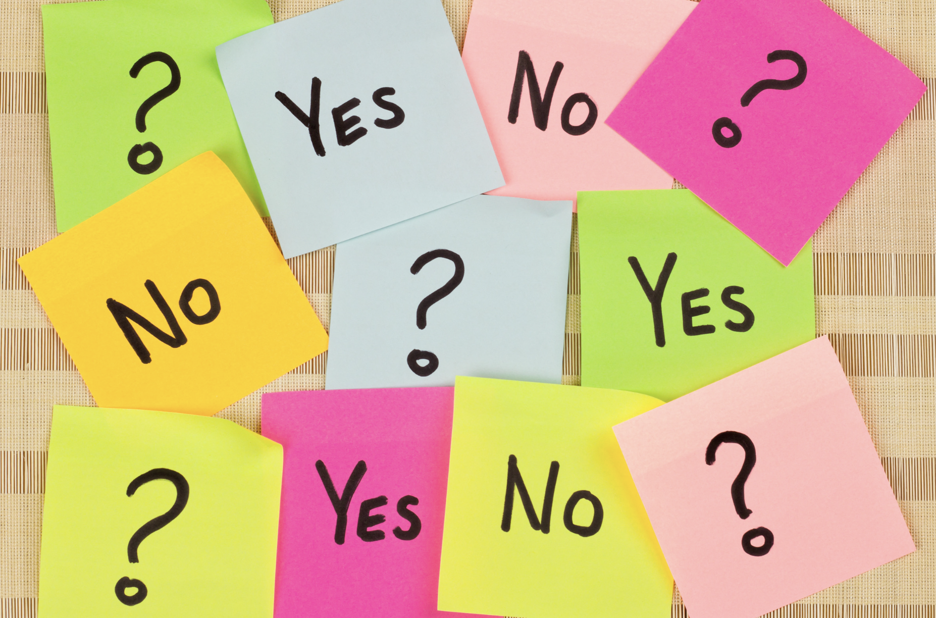 Being forced to make a decision