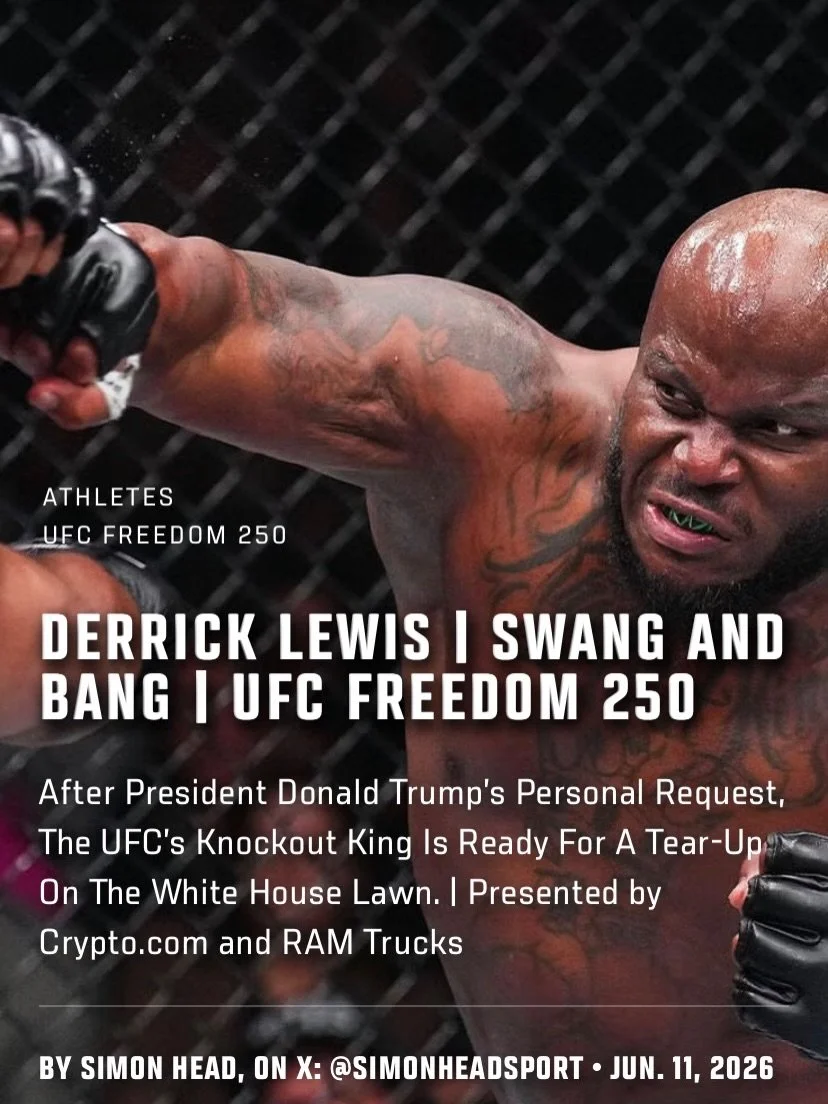 When it comes to UFC fighters, Derrick Lewis is about as no-frills an athlete as you&rsquo;ll find. It&rsquo;s one of the reasons why he&rsquo;s one of the most popular fighters on the roster and part of the reason why he&rsquo;s fighting this weeken