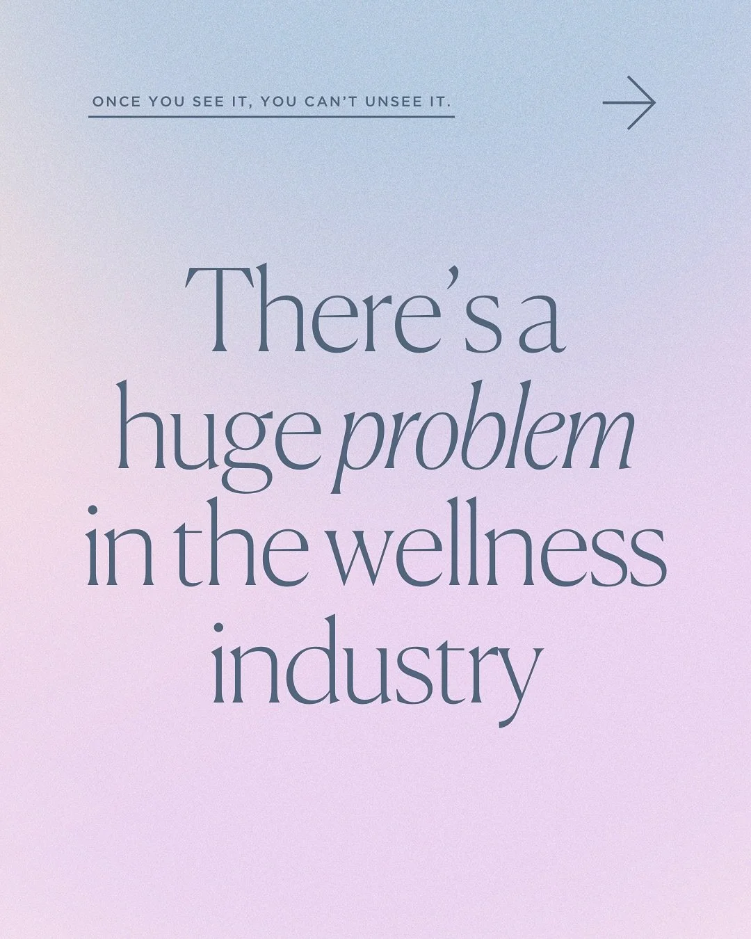 There is a huge problem in wellness. And honestly, once you see it, you can&rsquo;t unsee it.
Even though it may be invisible to the naked eye because it is very cleverly masked - its runs pretty deep.

The caretakers who don&rsquo;t care of themselv