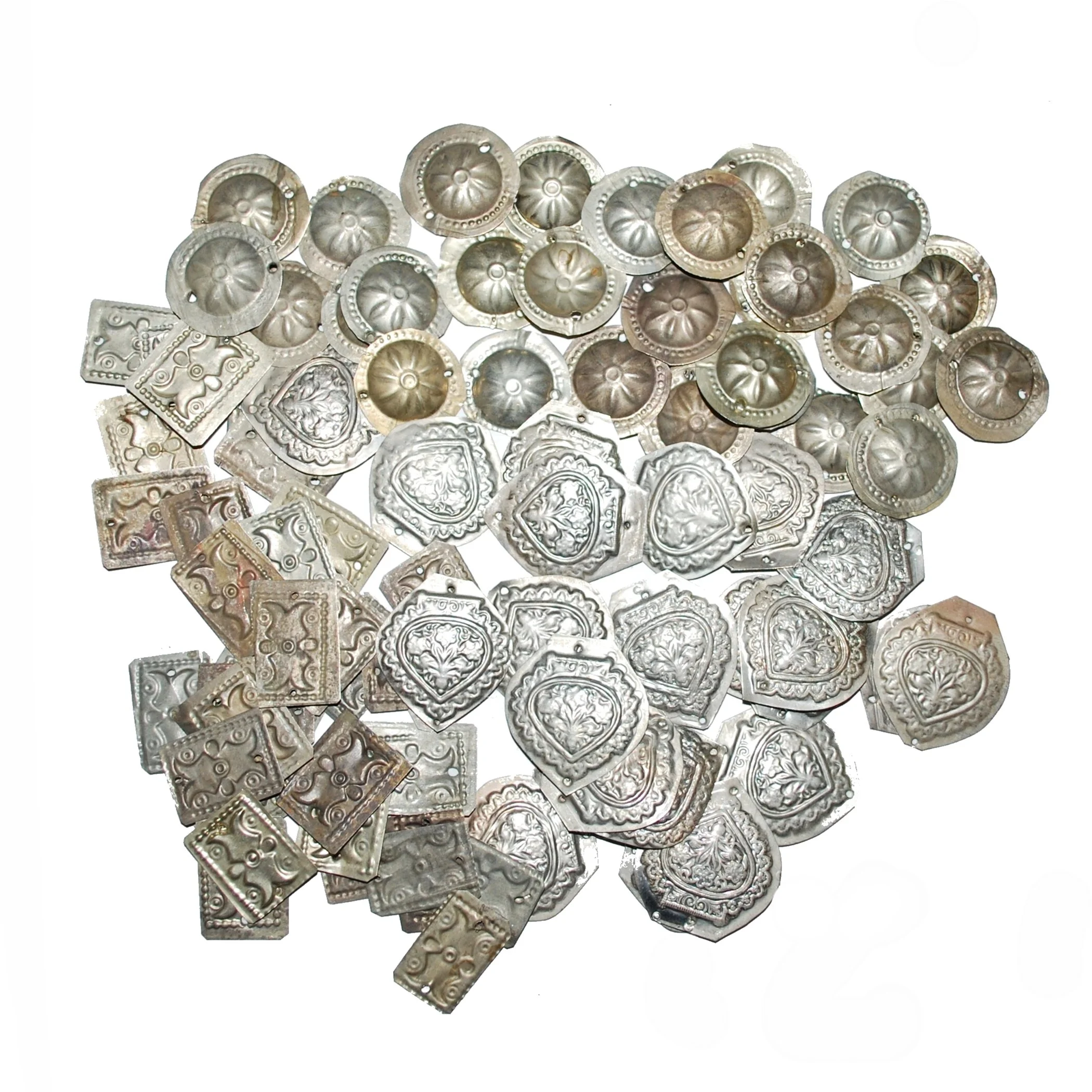 Sew-On Tribal Amulets - Decorative Tribal Costume Components