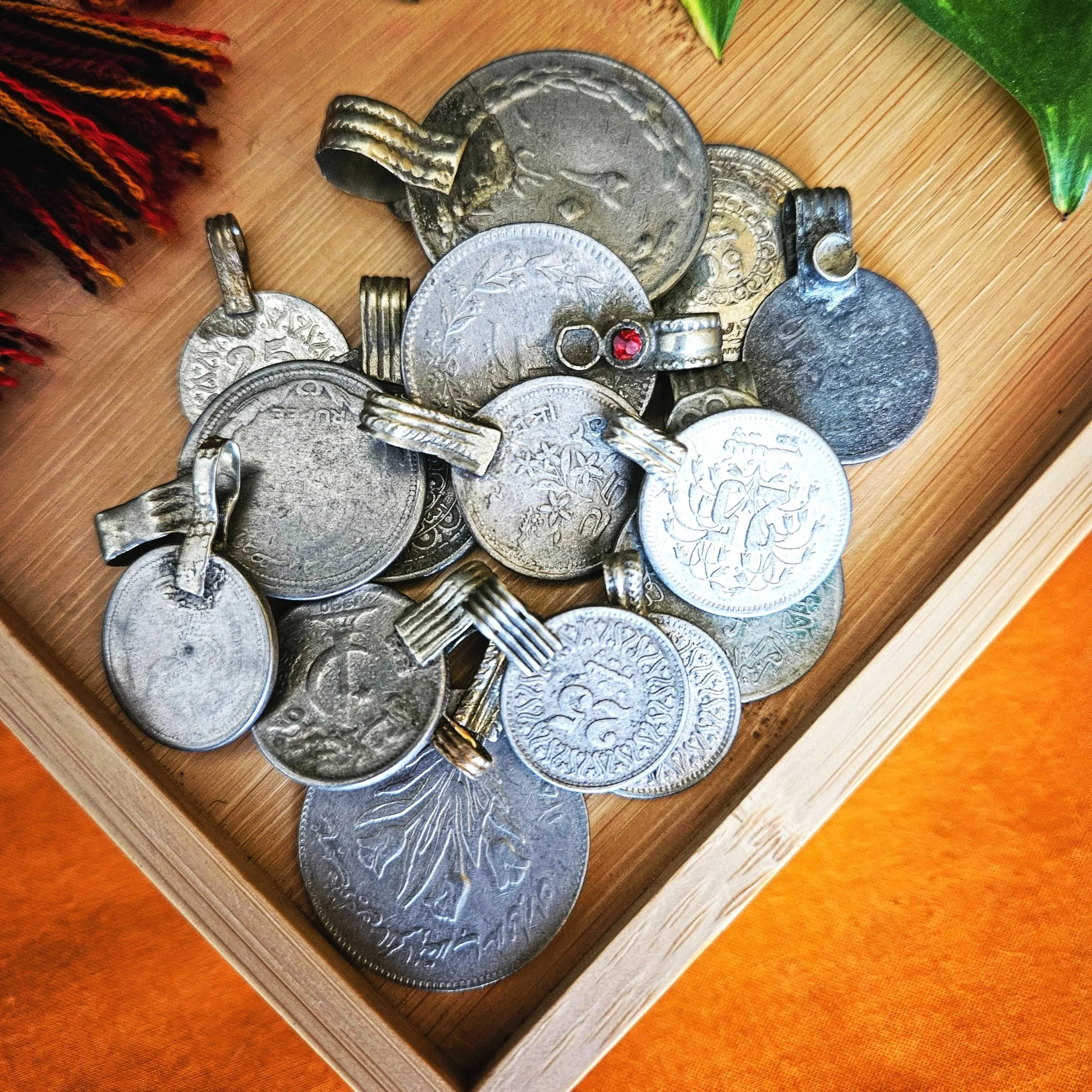 Kuchi Coins Mixed Size - Tribal Coins Pack of 100