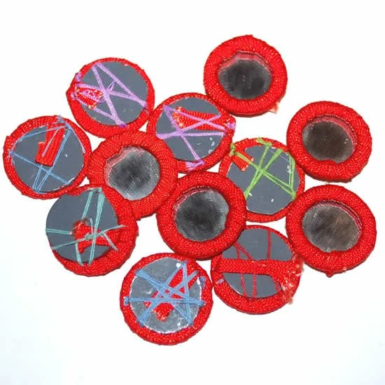 Wholesale Shisha Mirrors - DIY Red Mirrors for Costuming