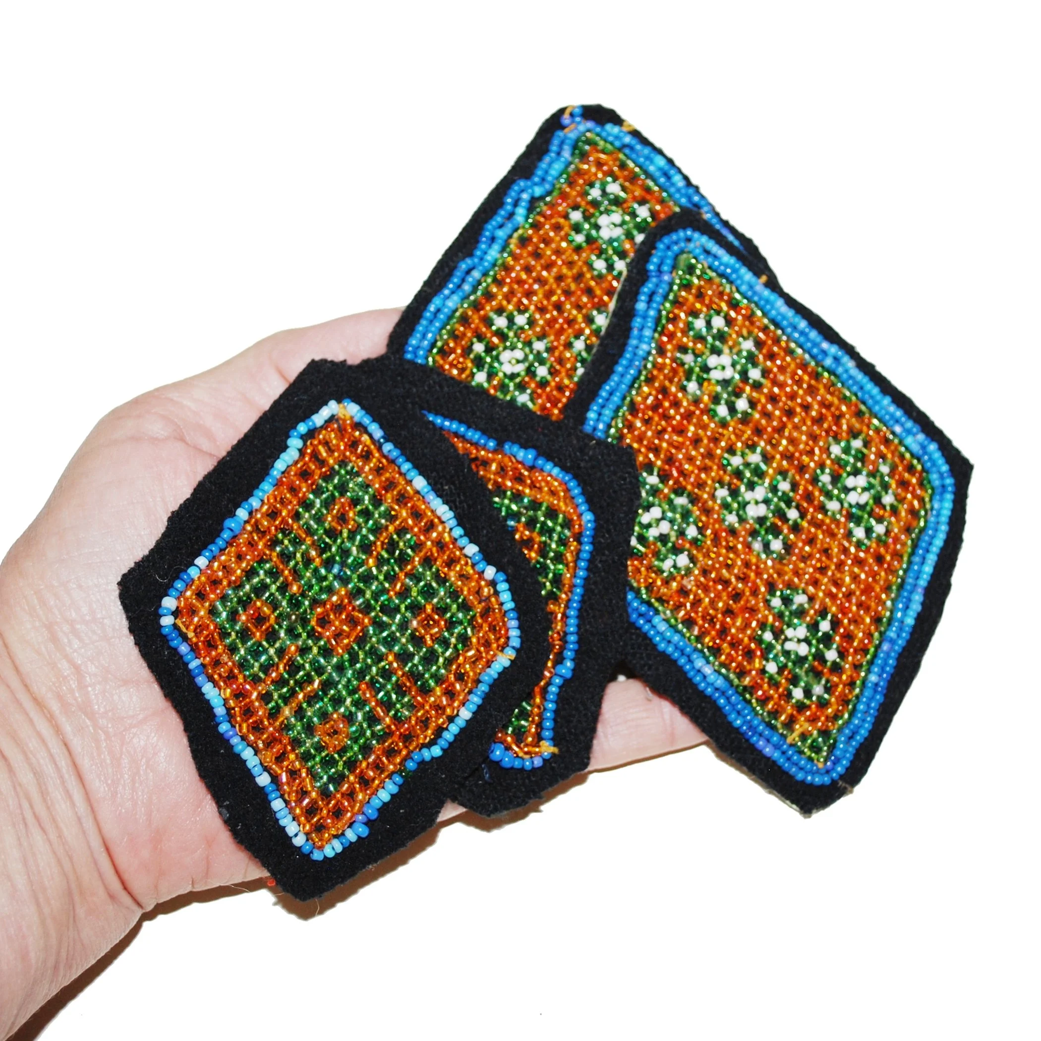 Tribal Bead Medallions