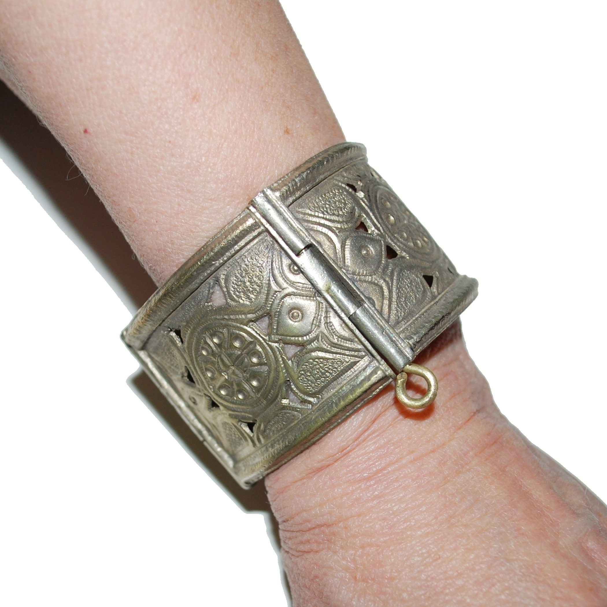 Kashmiri Cuff Bracelet - SINGLE - Vintage Mansehra Cuff - Belly Dance