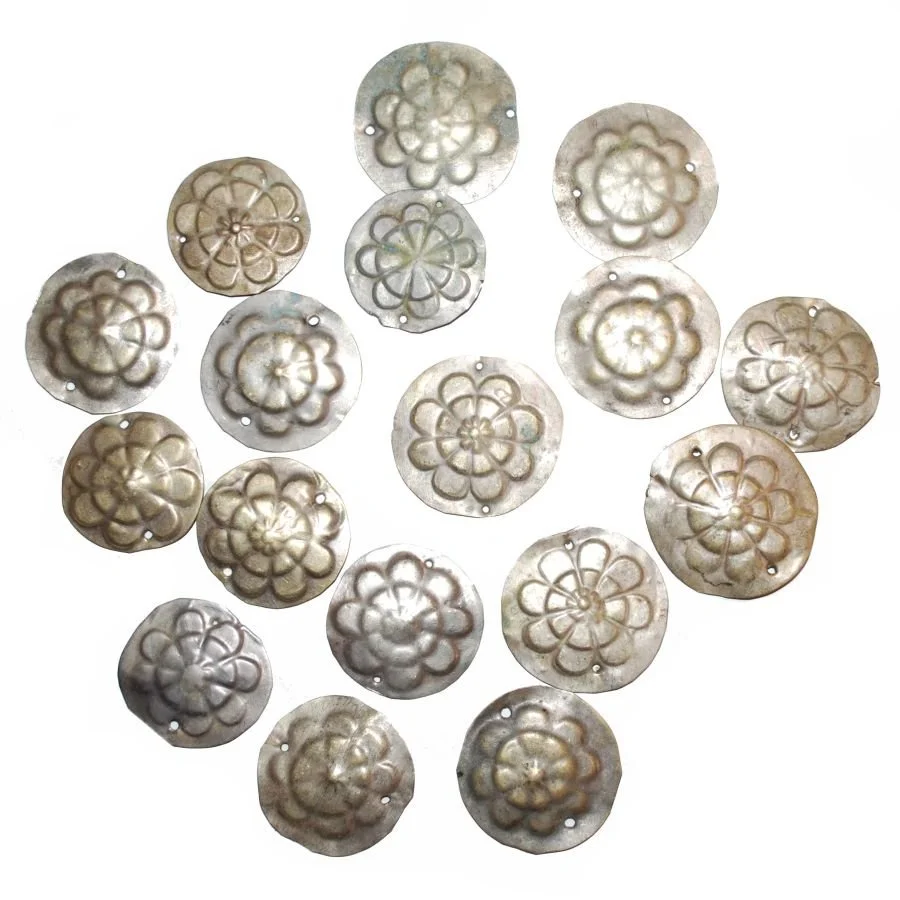 Tribal Amulets - Antique Finish Stamps - XL Round - Pack of 25