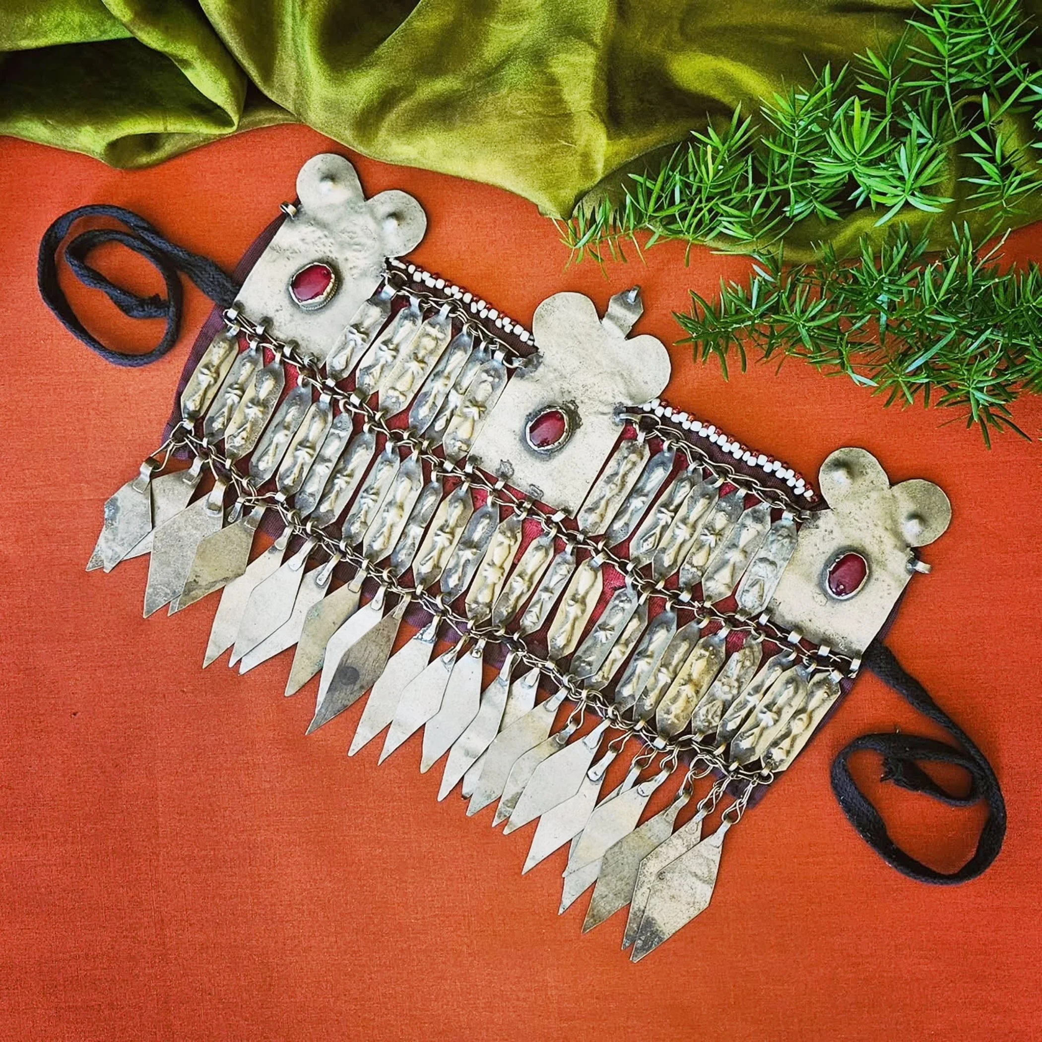 Vitntage Turkoman Headpiece