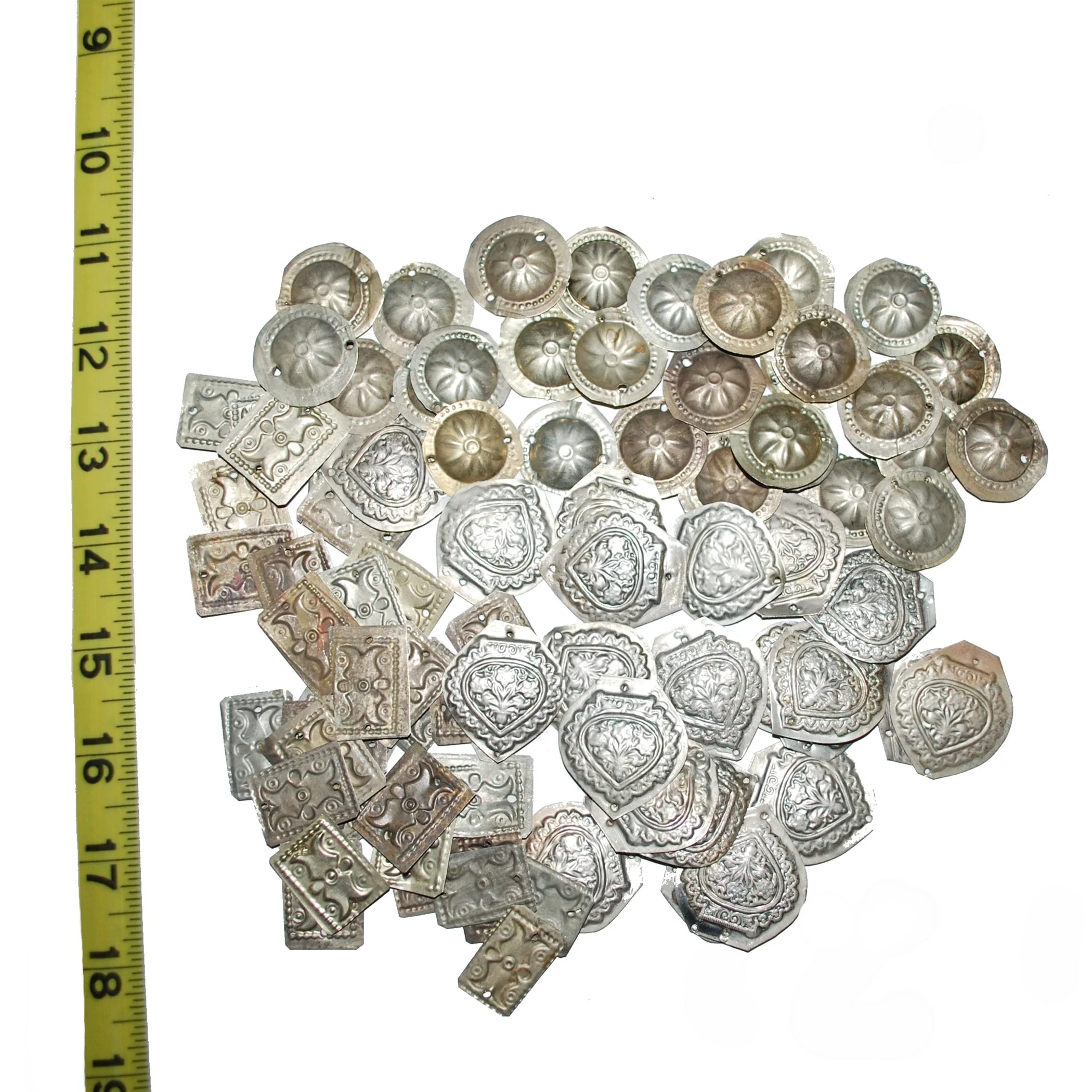 Sew-On Tribal Amulets - Decorative Tribal Costume Components