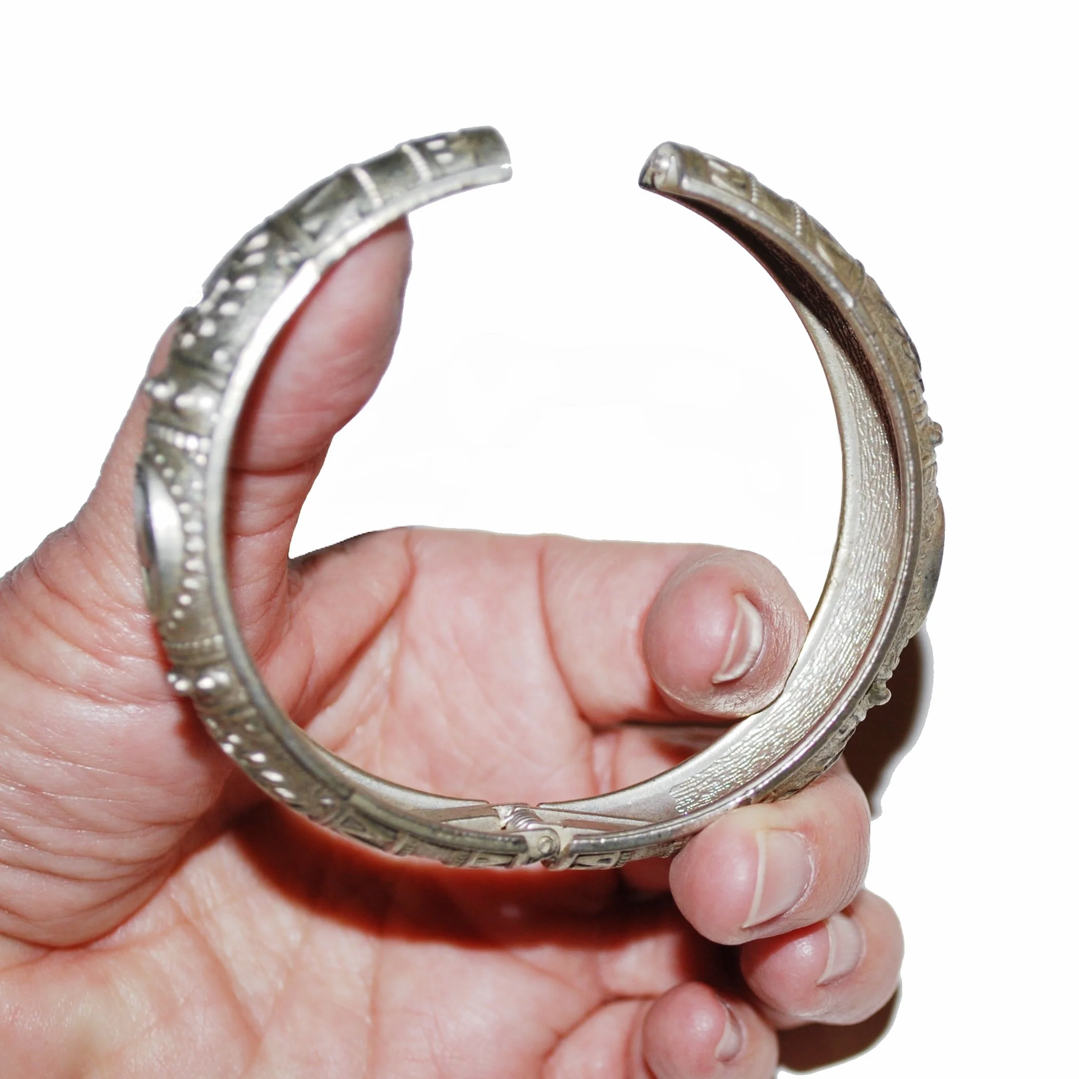 Moroccan Bangle Bracelet PAIR - Belly Dance North Africa - Spring Opening