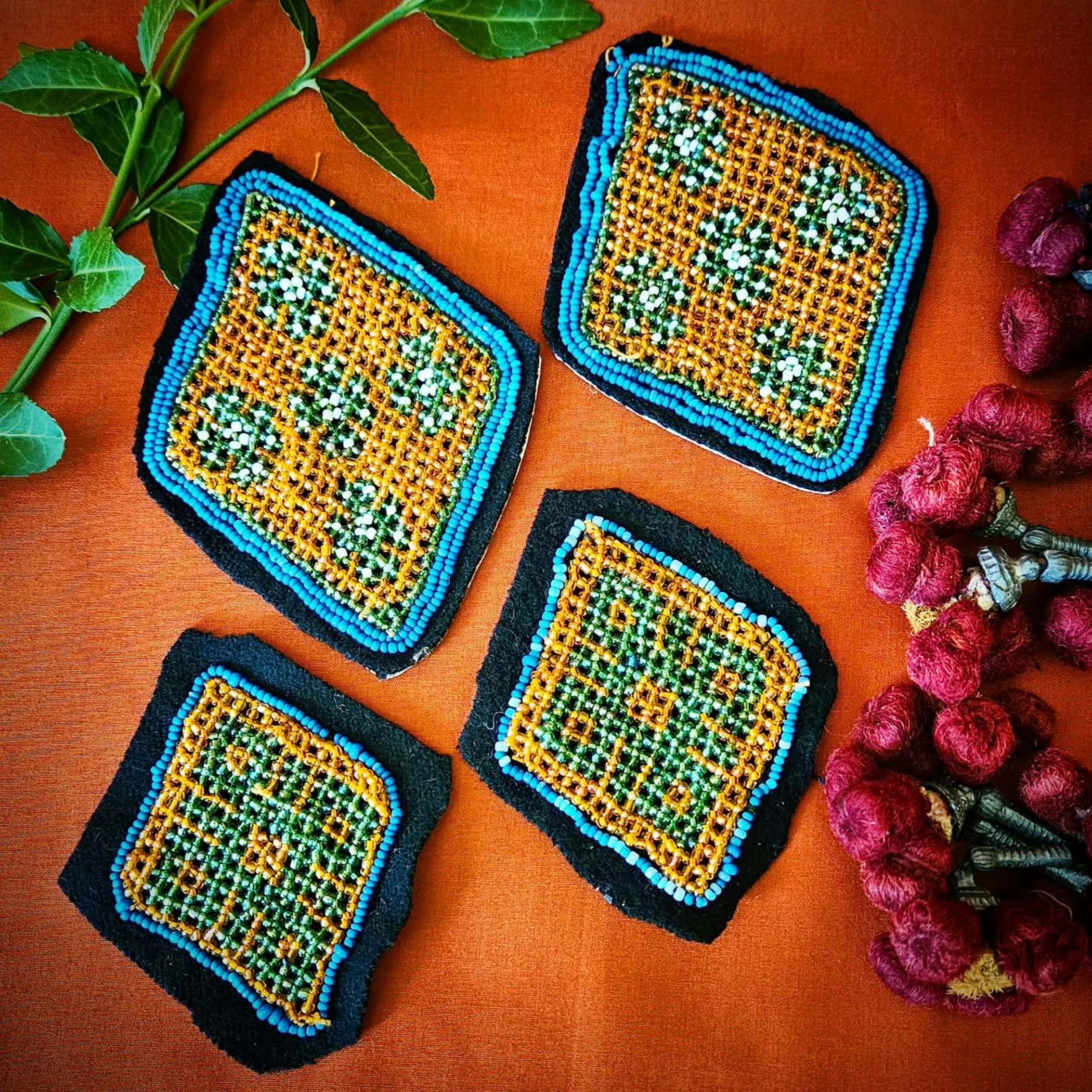 Beaded Medallions