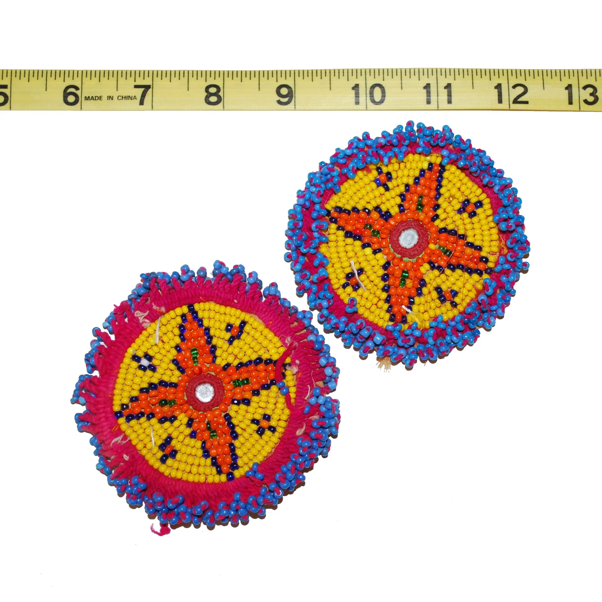 Kuchi Bead medallions