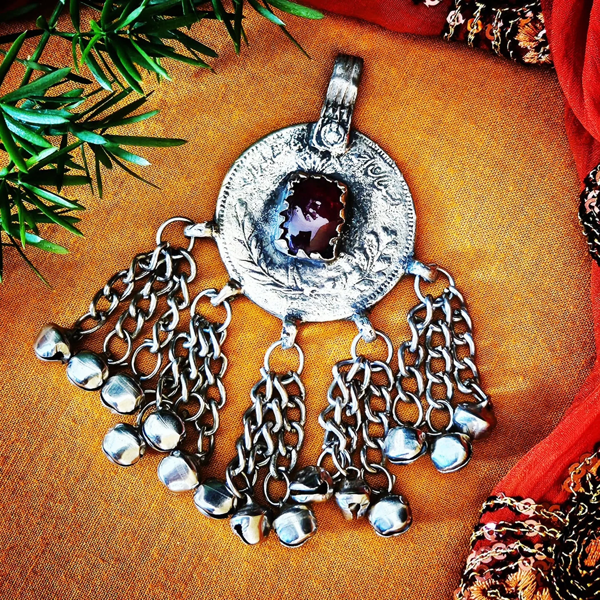 Kuchi Coin Pendant - Extra Large
