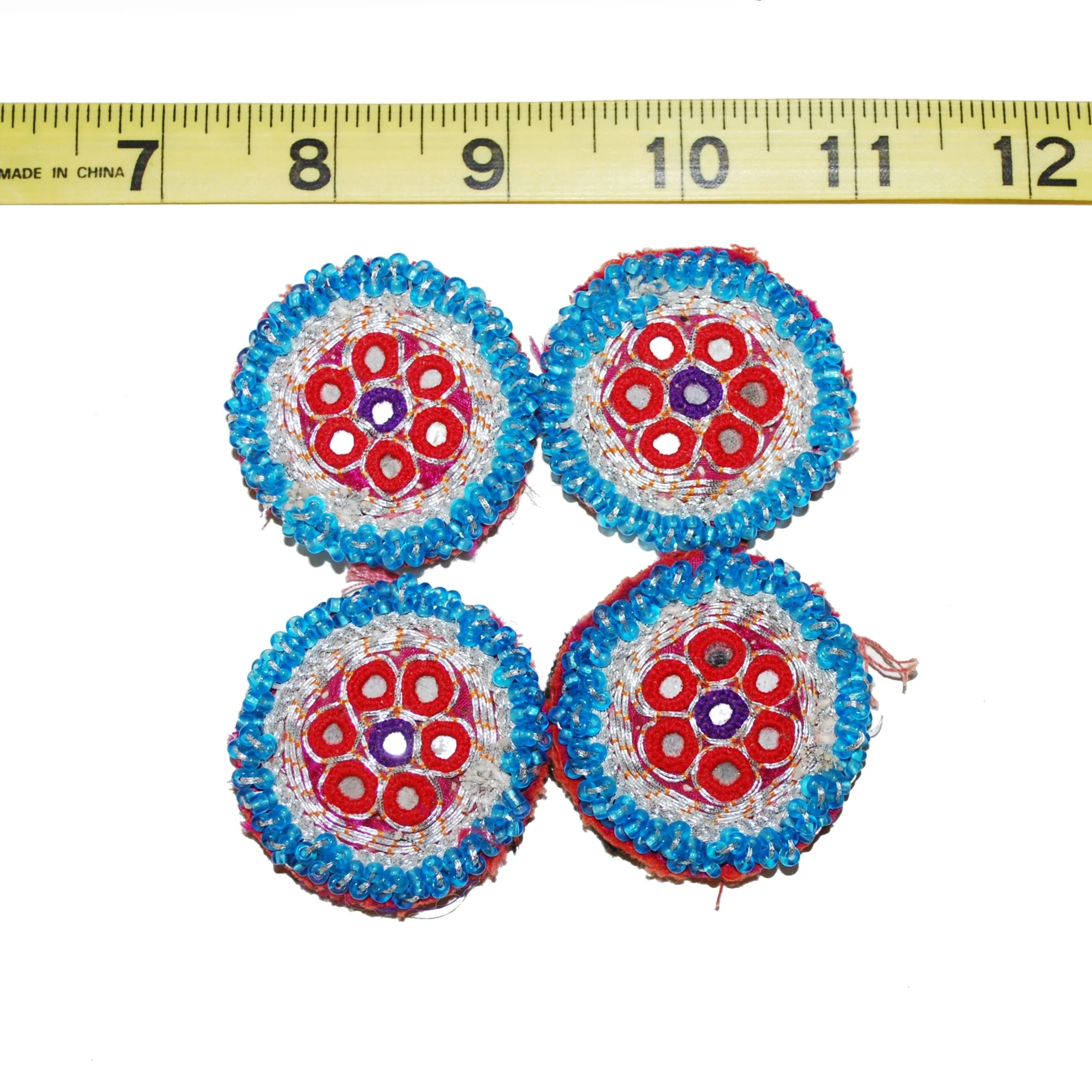 Set of 4 Kuchi Medallions