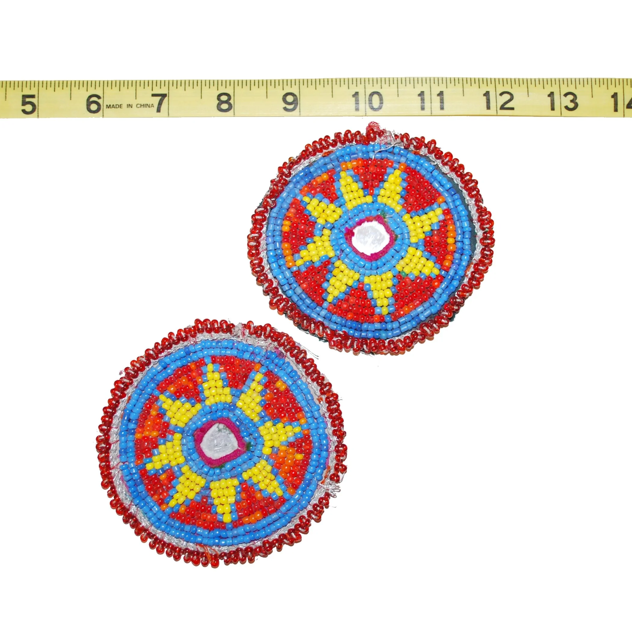 Beaded Kuchi Medallions