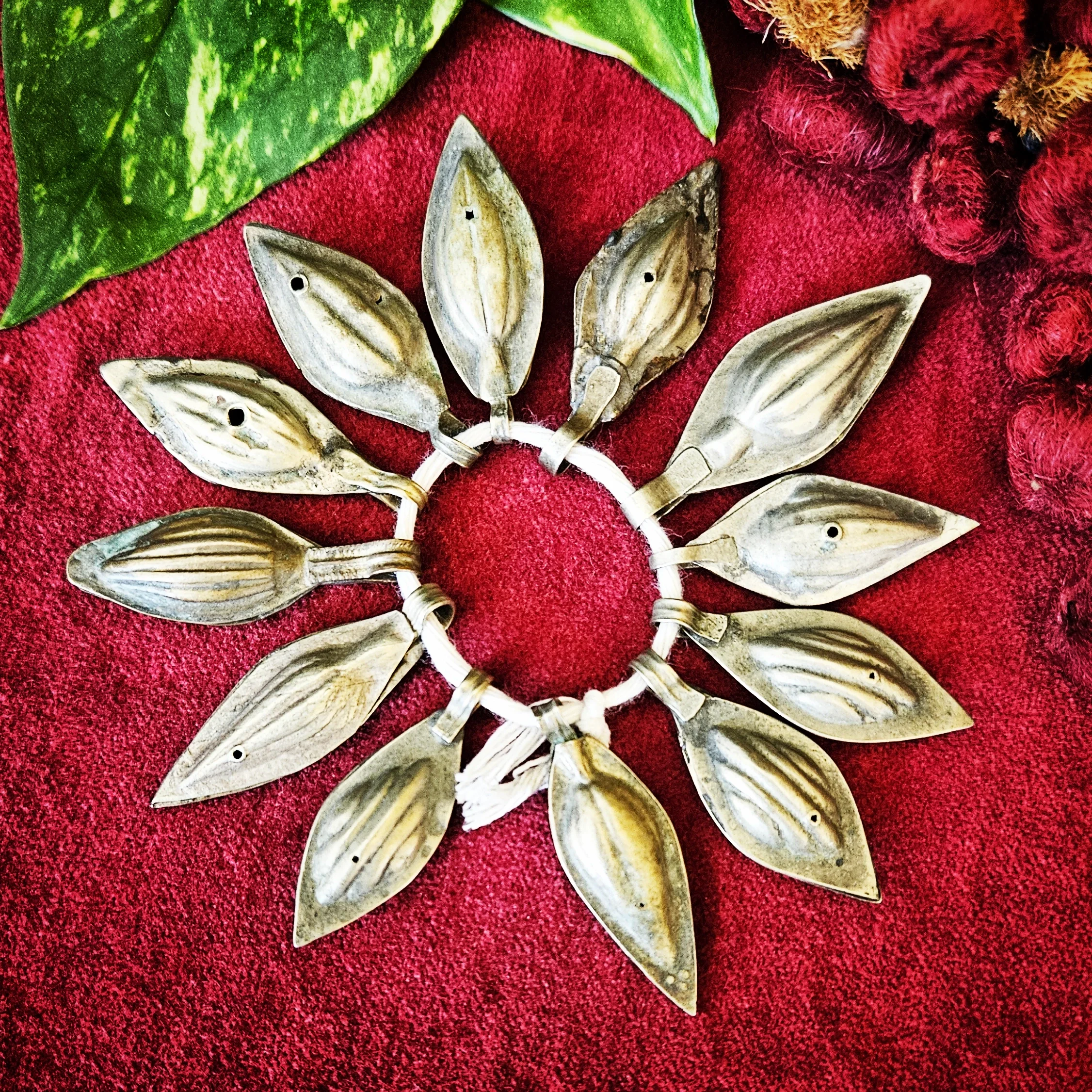 Turkoman DIY Dangle Charms - 12 Similar Pieces - Vintage Tribal DIY Components