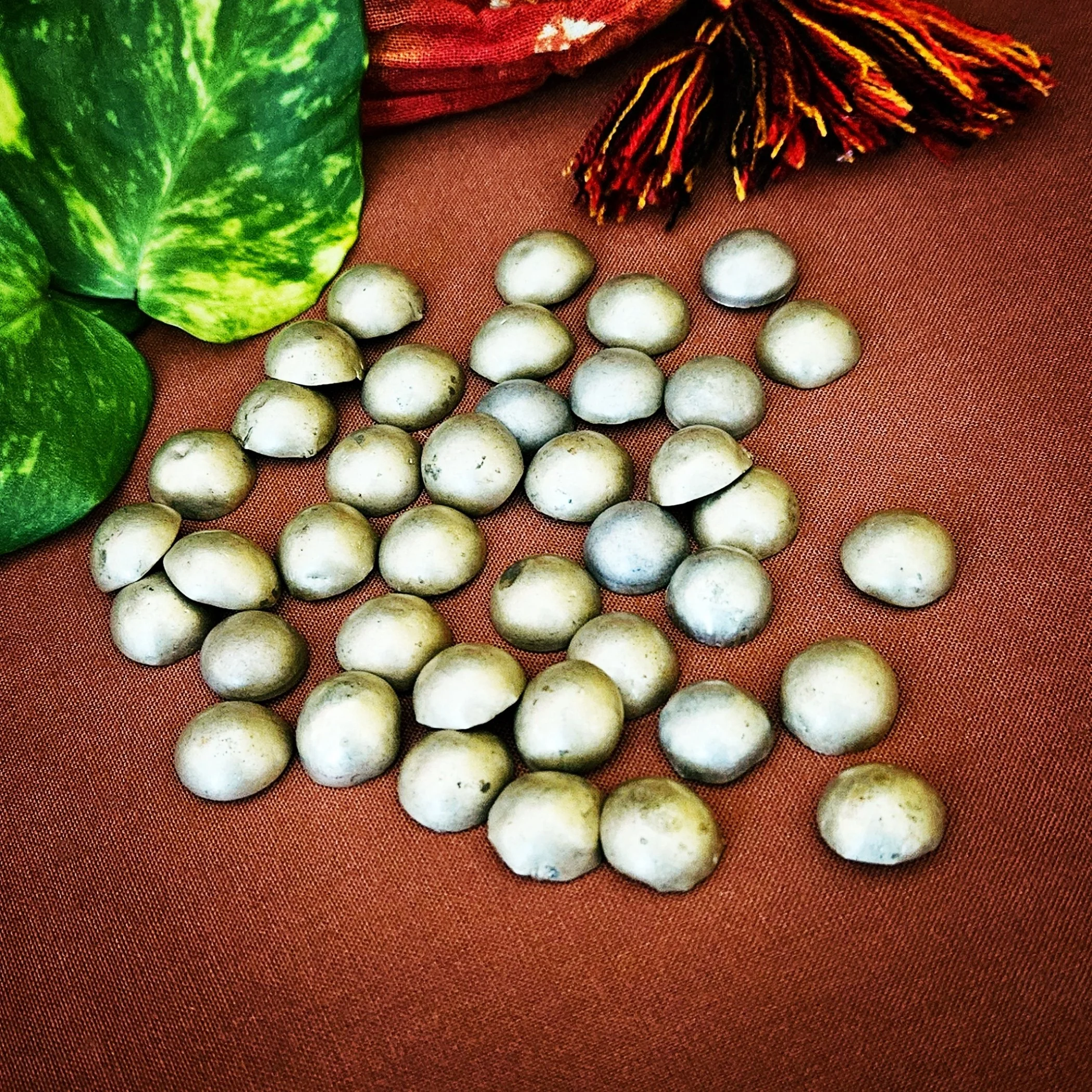 Vintage Kuchi Buttons - 38 XL Tribal Dome Stud Buttons - Belly Dance DIY