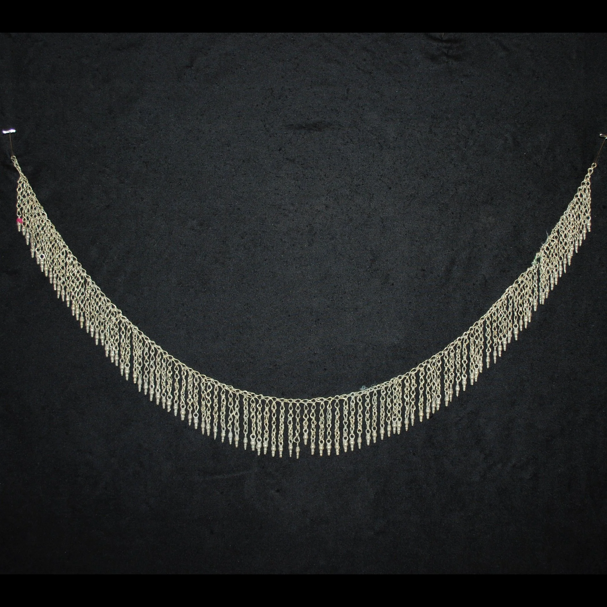 Vintage Tribal Chain Fringe with Solid Drops