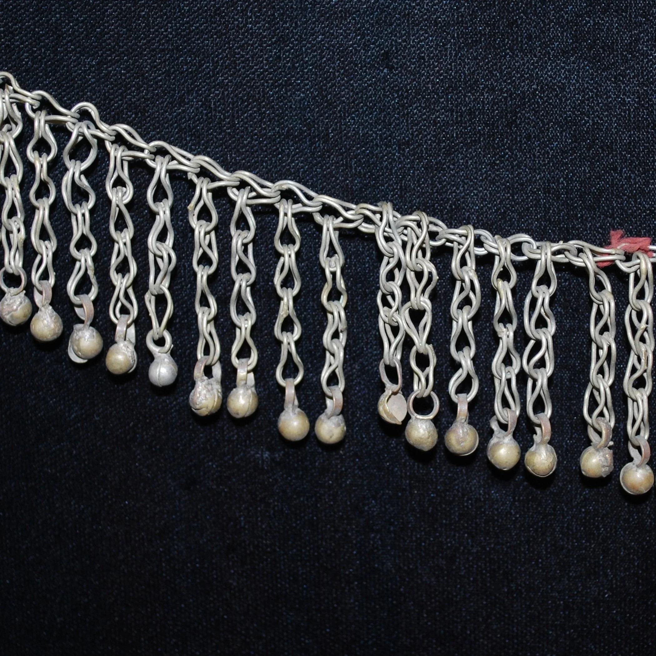 Three Pieces Kuchi Chain Fringe - Vintage Tribal Chain Fringe for  Belly Dance