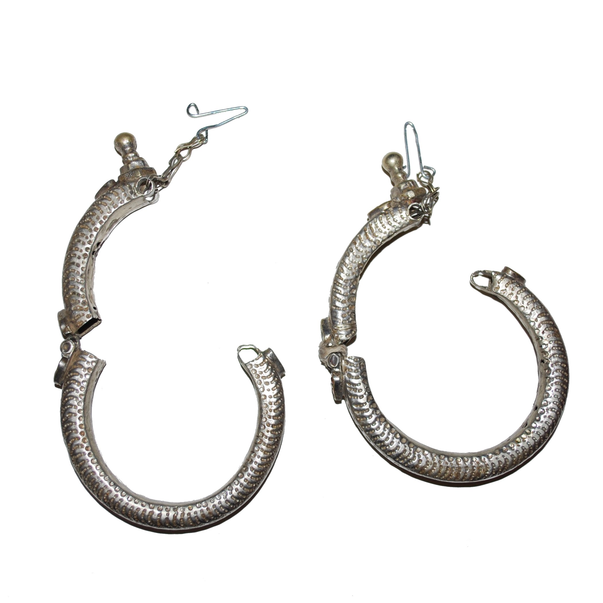 Vintage Bracelet PAIR -  Kohistani Tribal Bangle Bracelets - Belly Dance