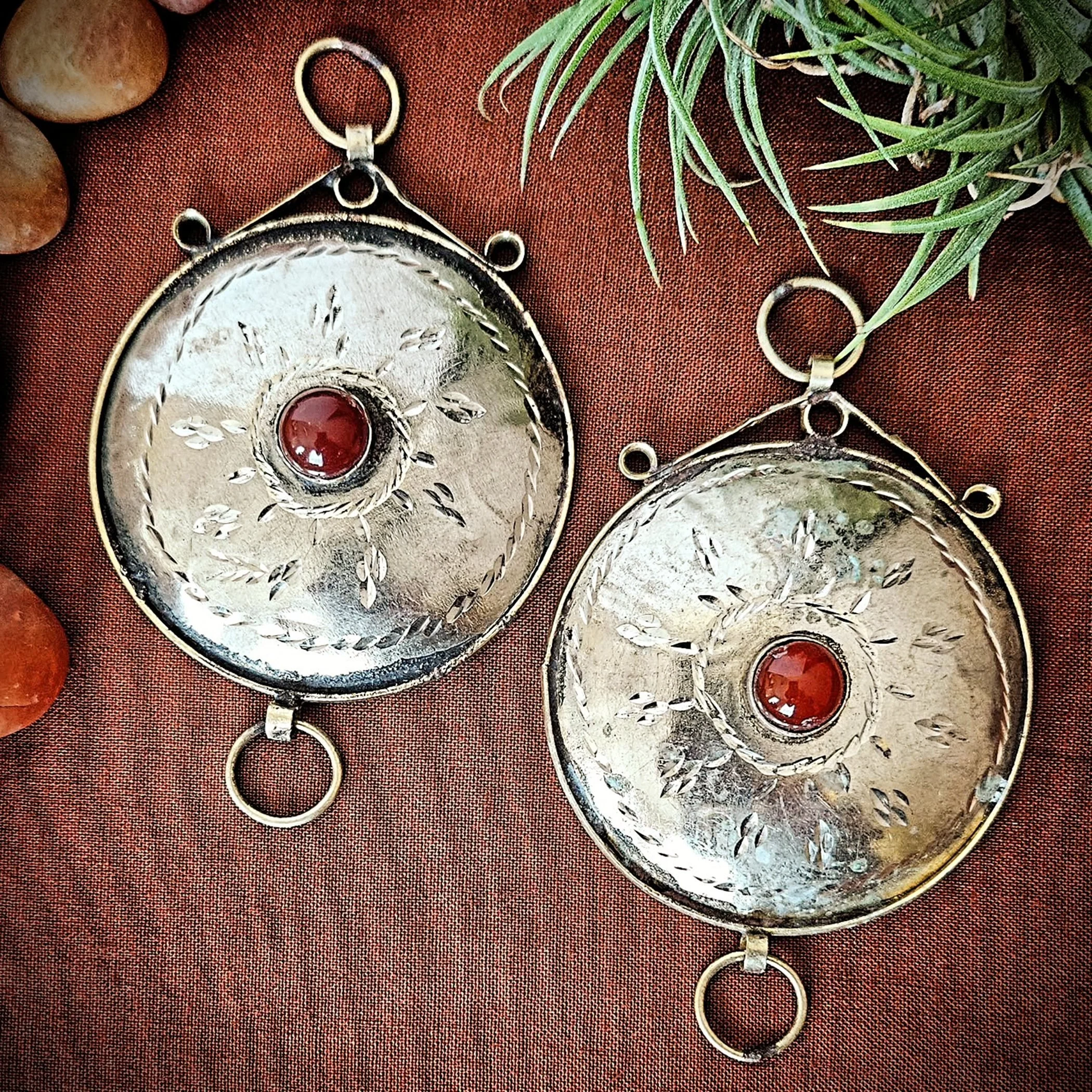 Tribal Pendants Pair