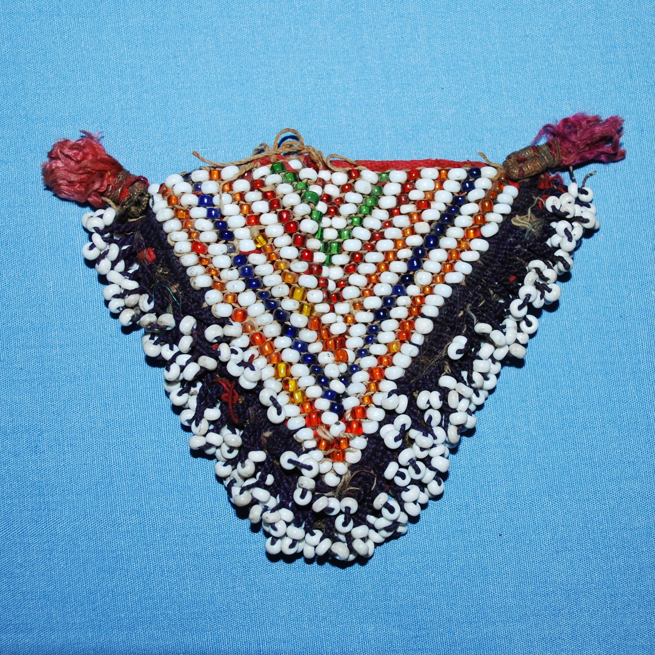 Vintage Central Asian Tassels Set - Vintage Silk / Cotton Tribal Tassels - Belly Dance