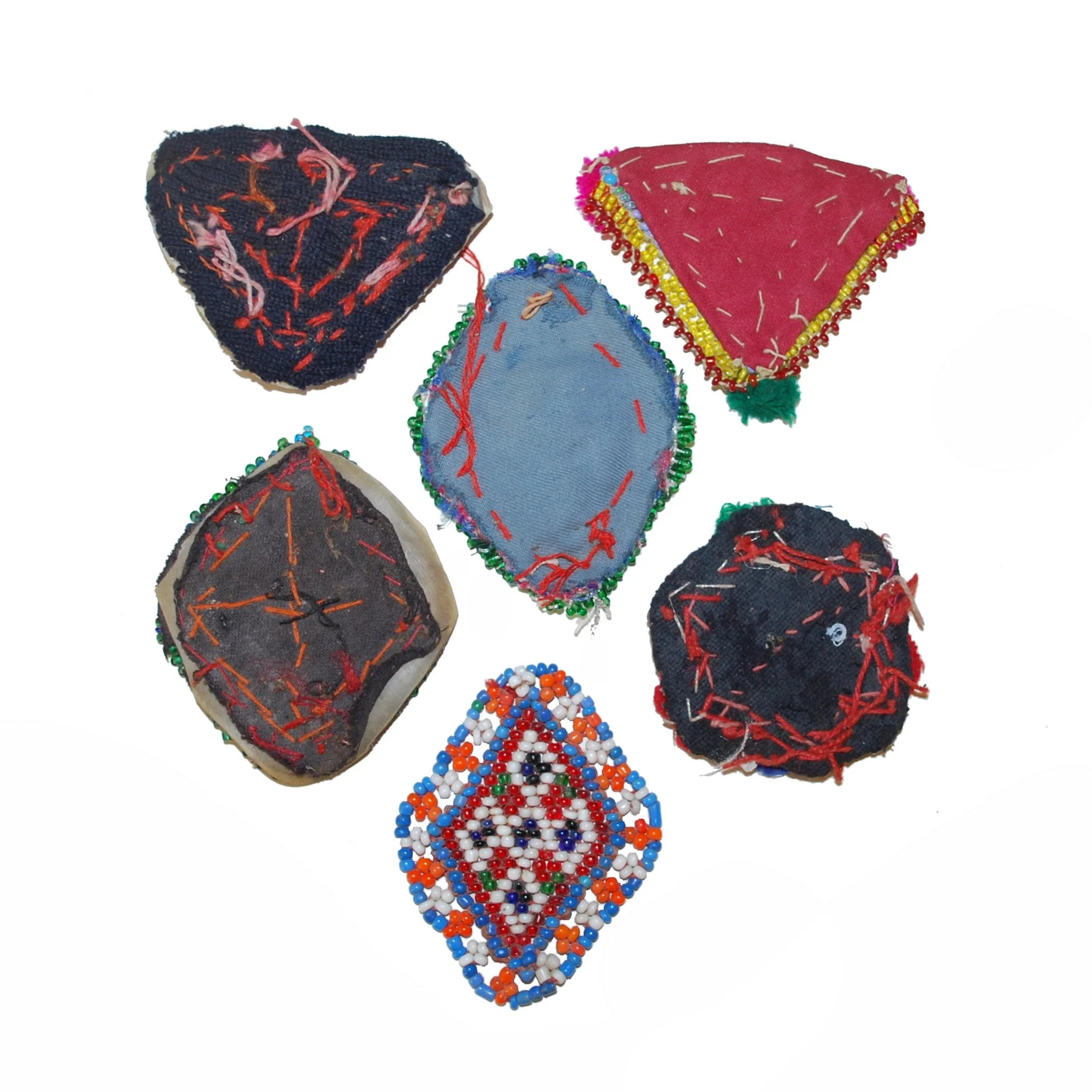 Back of Kuchi medallion gul dress flowers