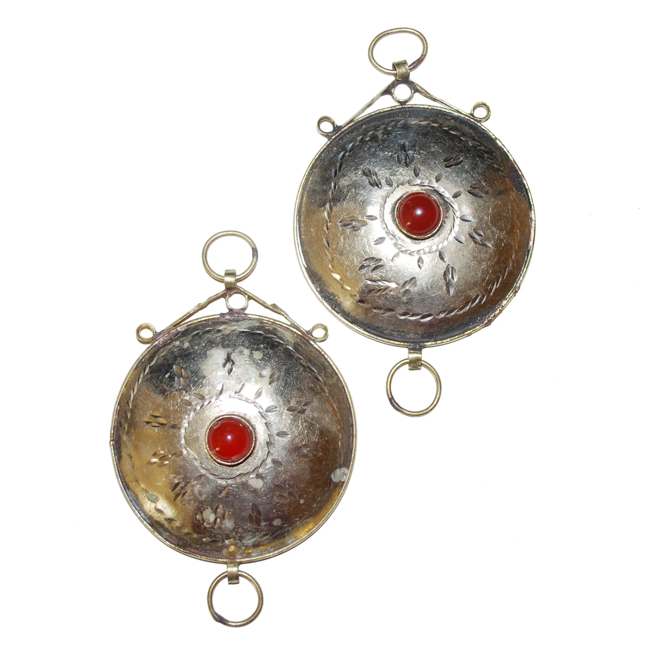Pair of Hazara Style Pendants