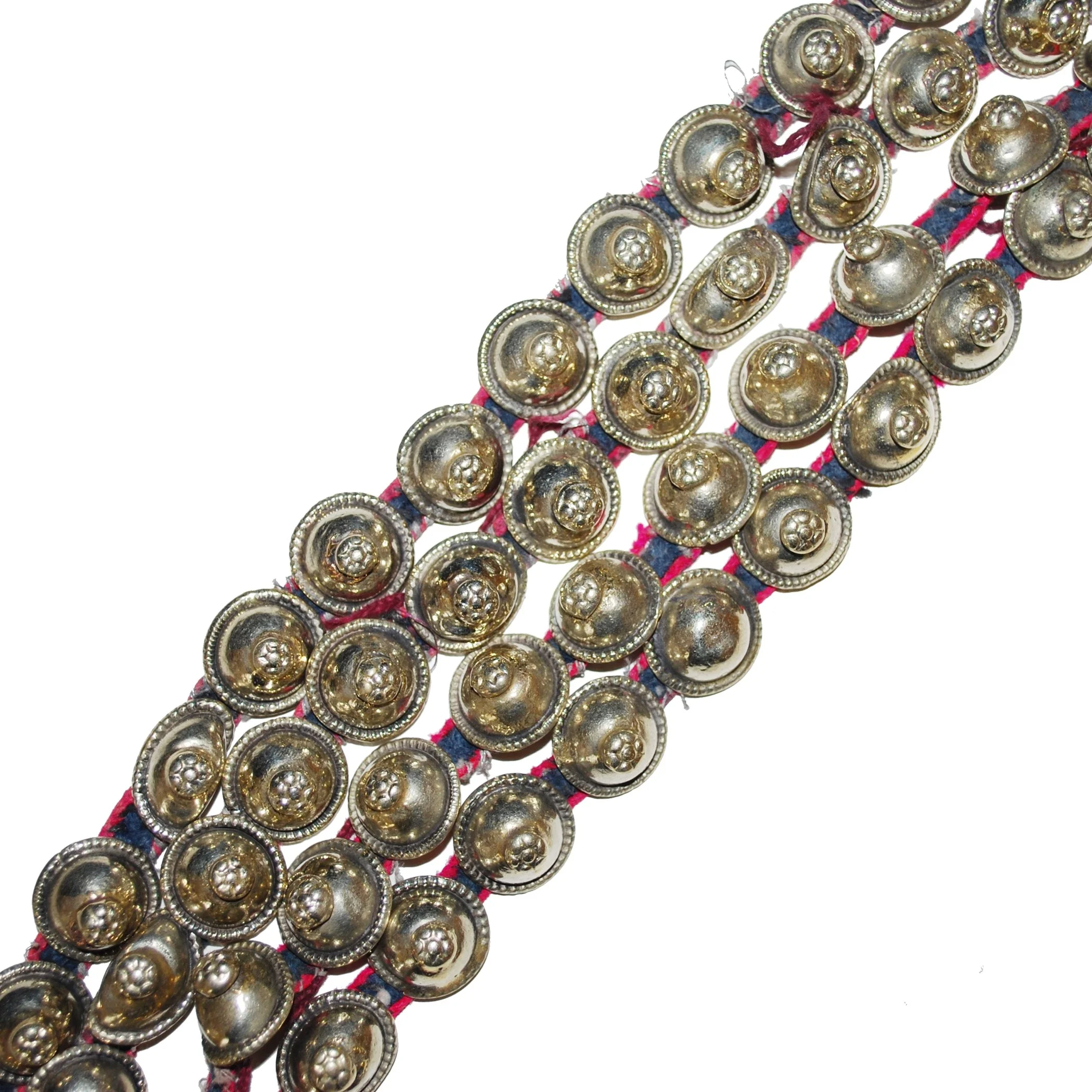 Vintage Turkoman Buttons - Two Strings Tribal Buttons - DIY Buttons for Belly Dance