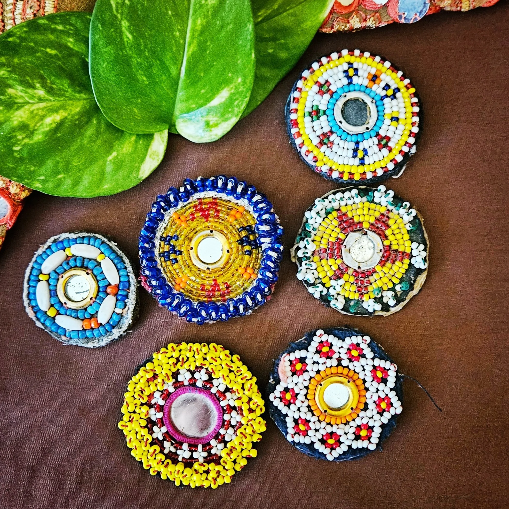 Kuchi Medallions Gul i Peron Dress Flowers Tikka Medallions