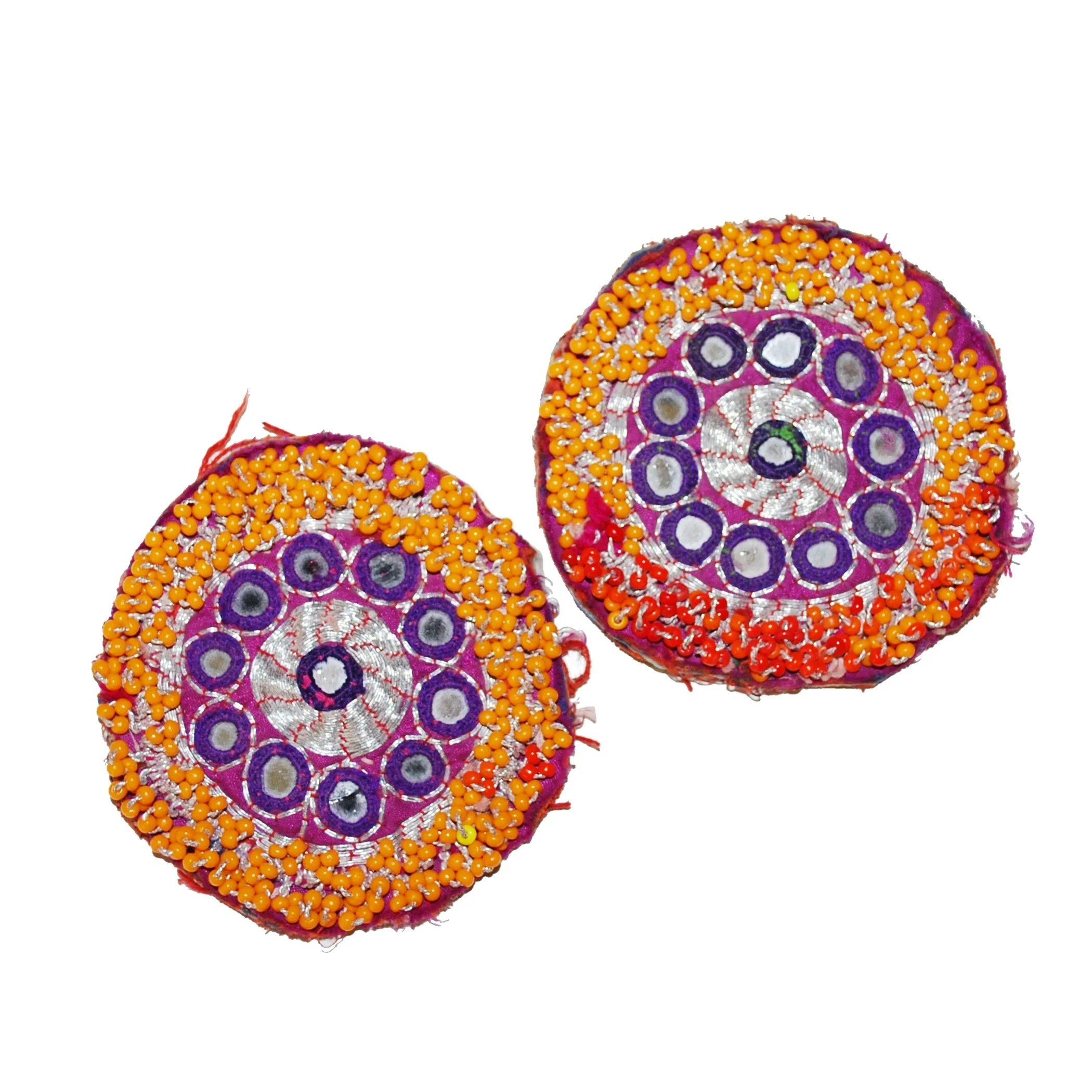 Vintage Tribal Bead Medallions