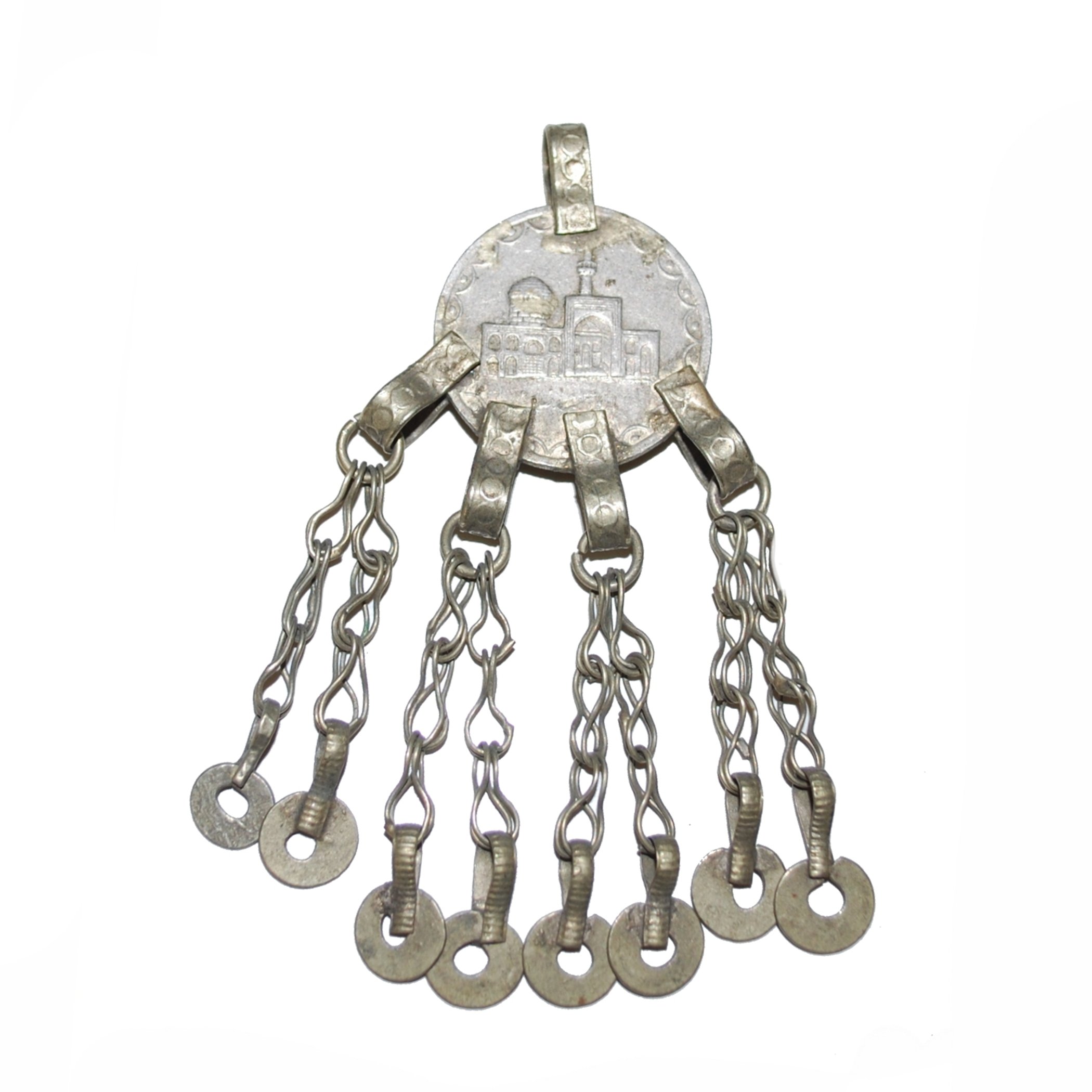 Vintage Kuchi Dangle Pendant - Belly Dance DIY  Coin Pendant