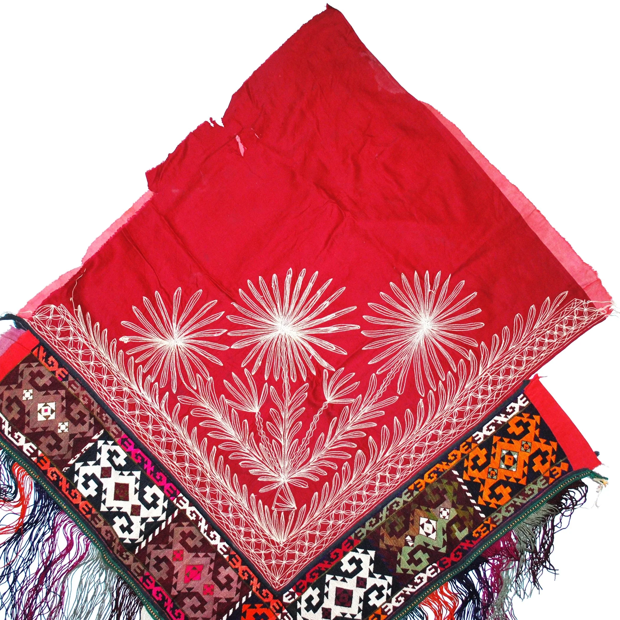 Vintage Uzbek Saye Gosha Segusha - Central Asian Household Textile