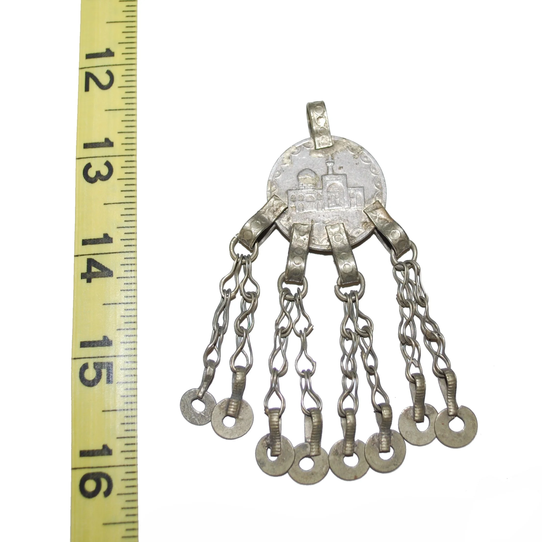 Vintage Kuchi Dangle Pendant - Belly Dance DIY  Coin Pendant
