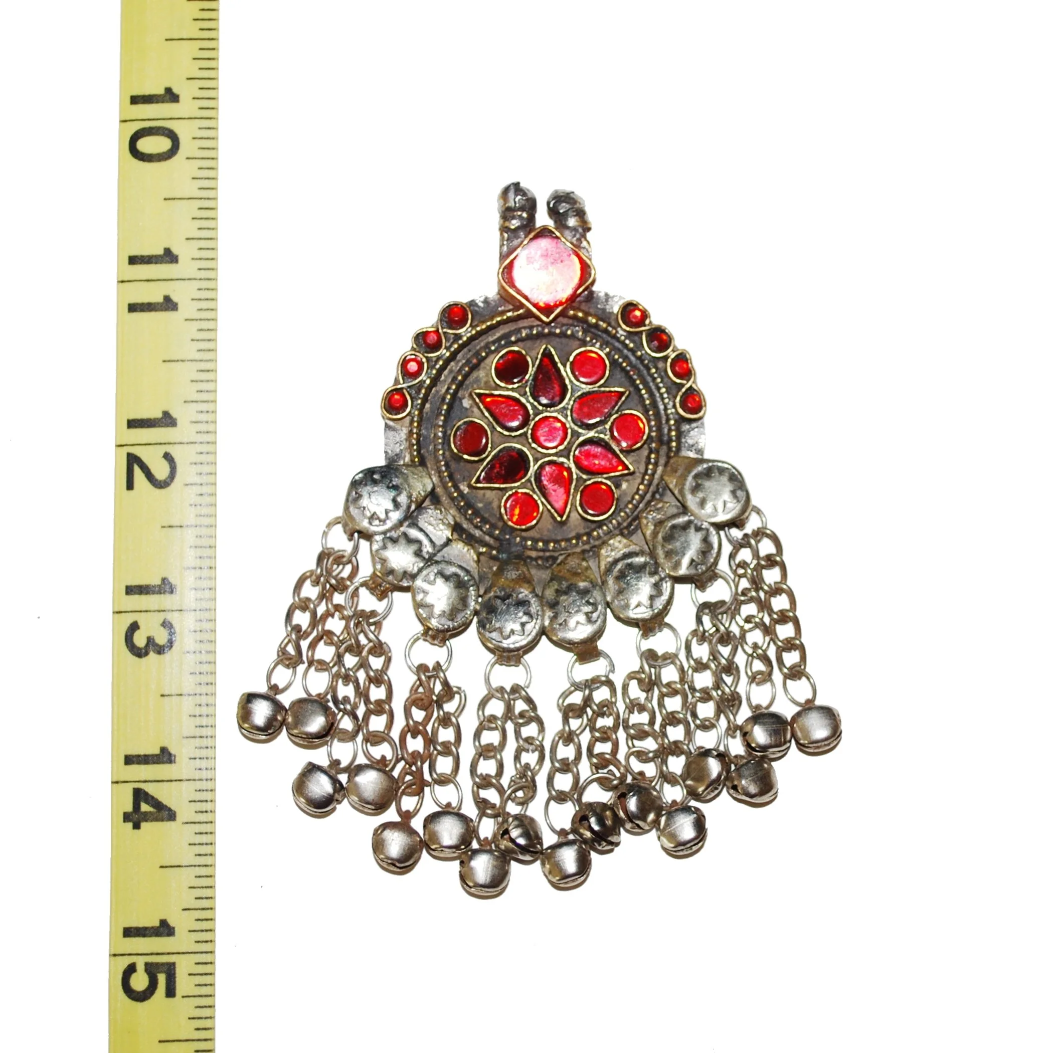 Kuchi Red Jewel Pendant