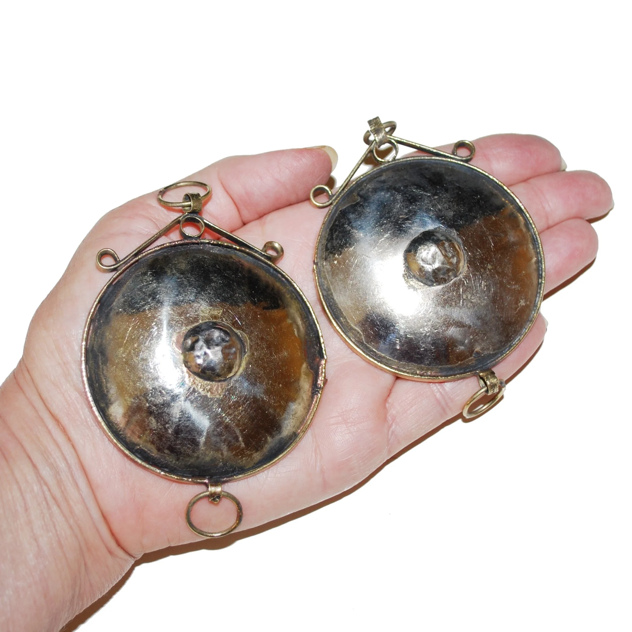 Pair Fusion Belly Dance Pendants