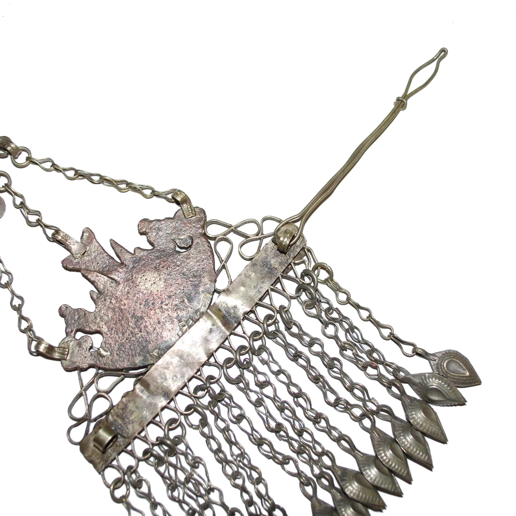 Tribal Hair Clip Pendant