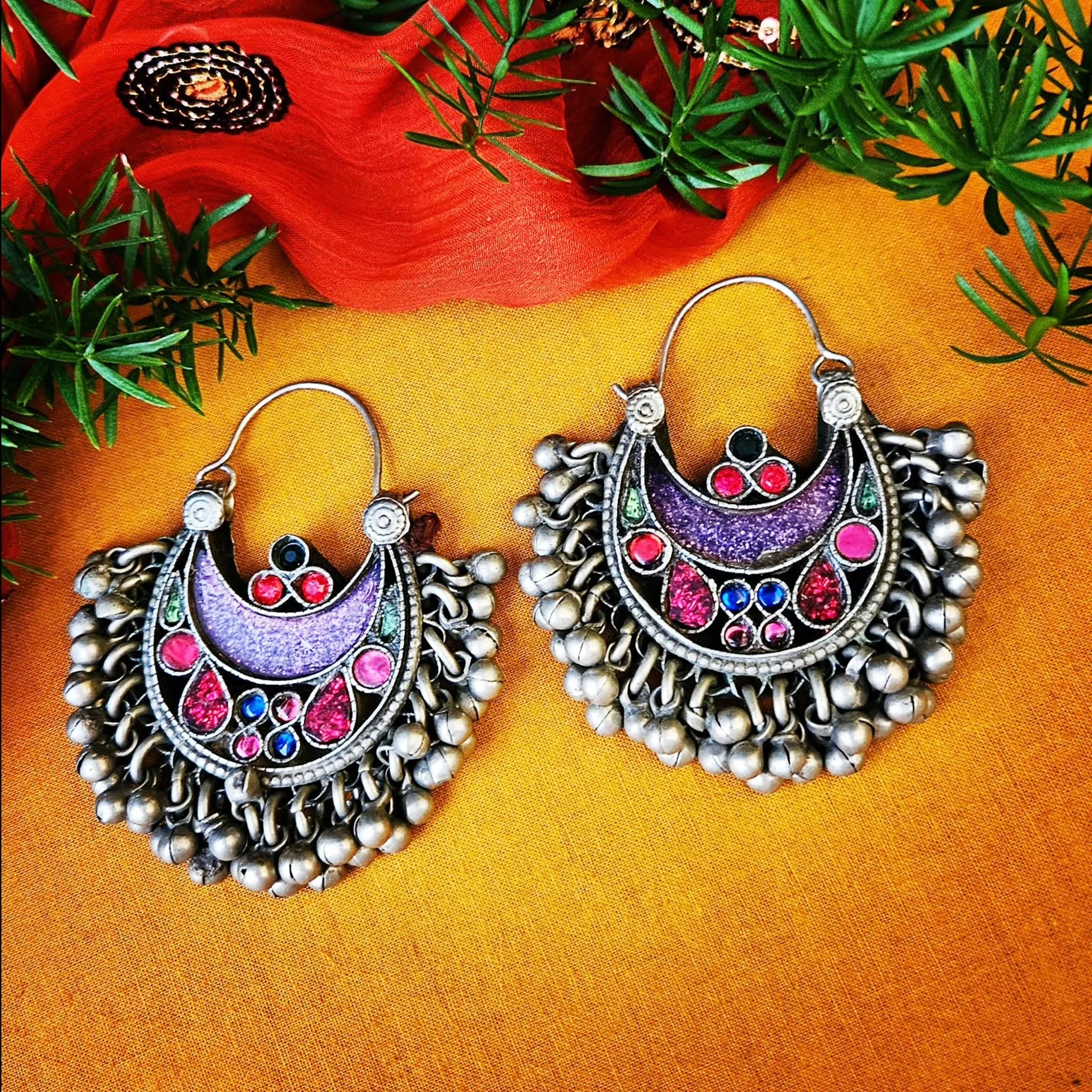 Vitntage Kuchi Earrings