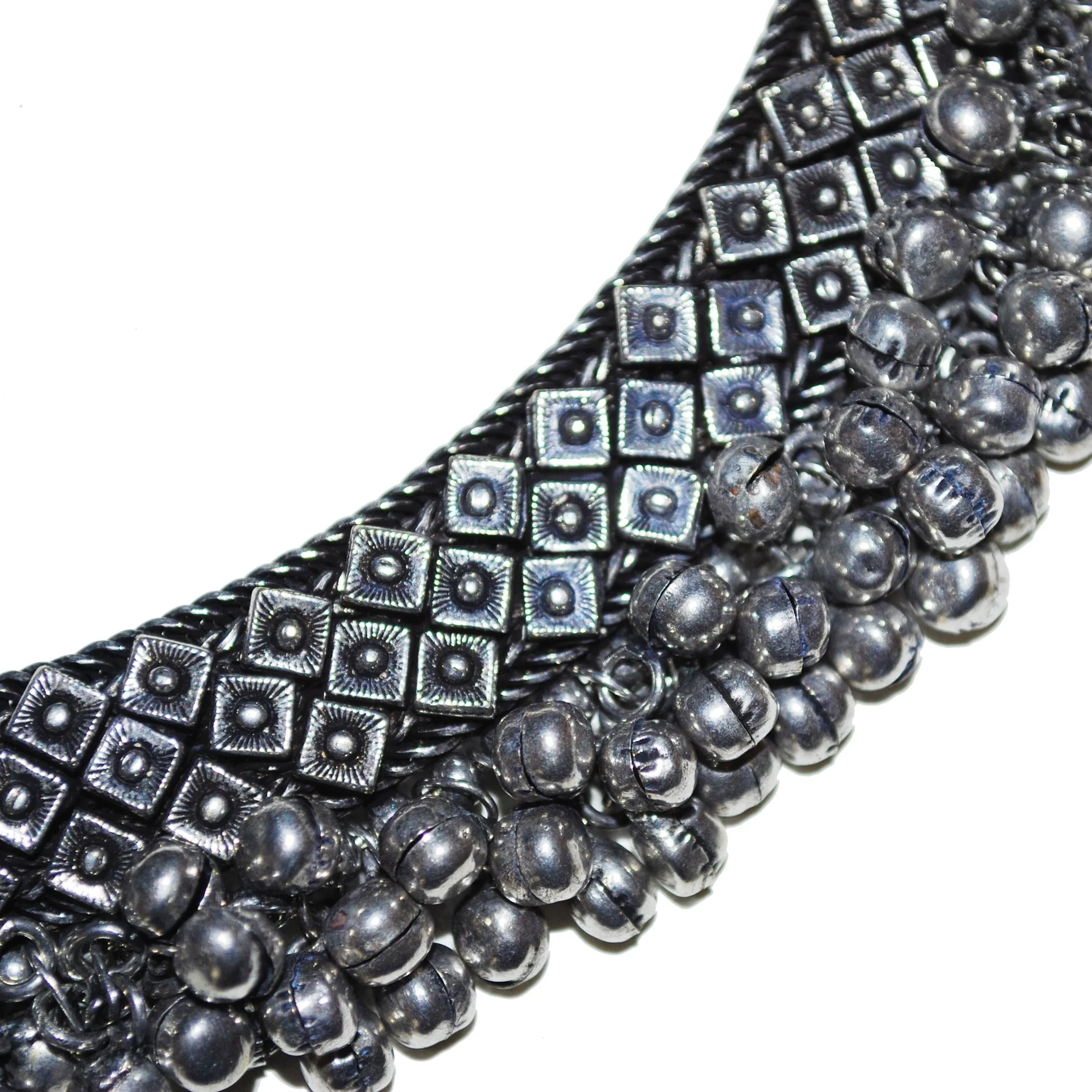 Indian Style Ankle Bracelet - SINGLE - Wide Indian Payal - New for Belly Dance