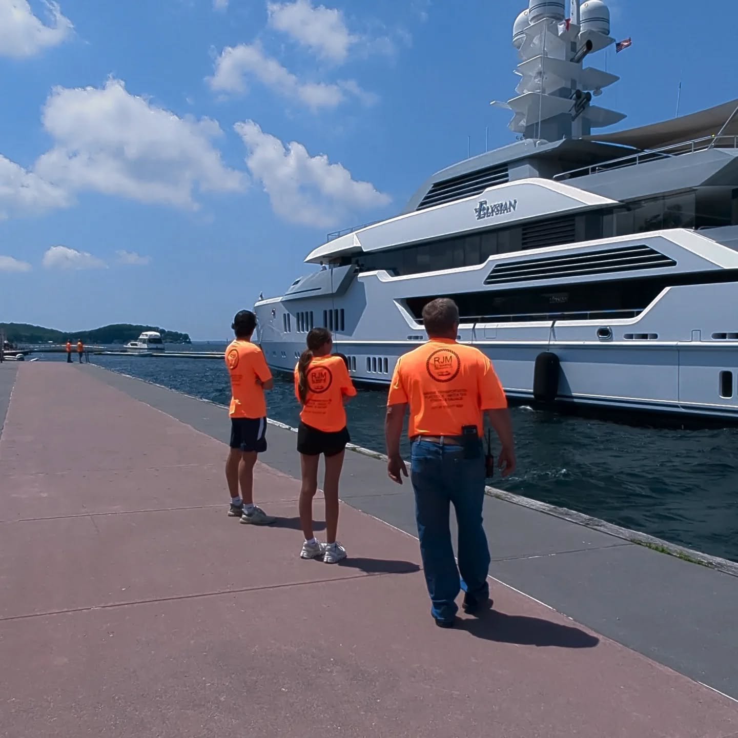 RJM Ship &amp; Yacht Division 

Send in your arrival date to the Thousand Islands to start coordinating services. 

mail@rjmarineassociates.com 
315/777.6059
