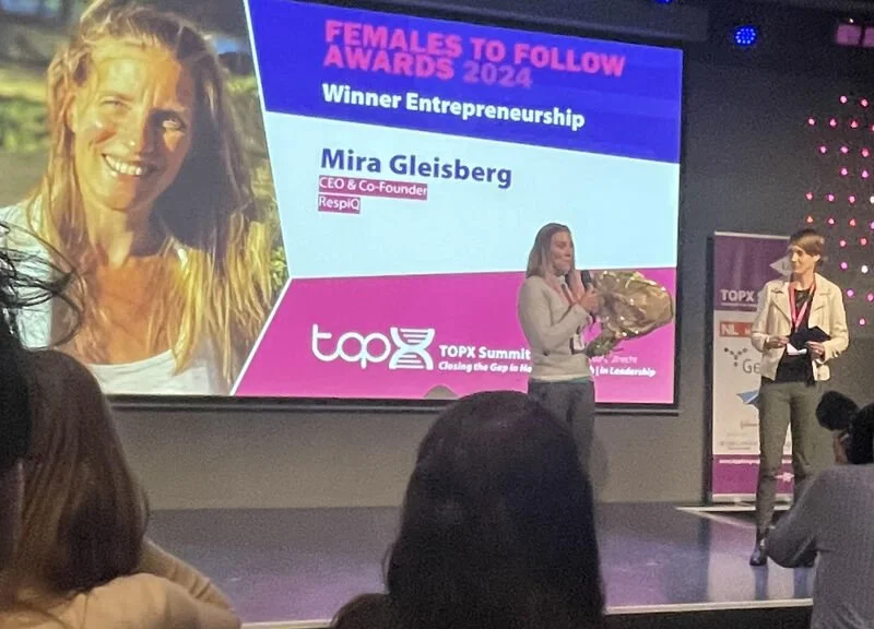 Mira wins TopX Female to Follow award!!