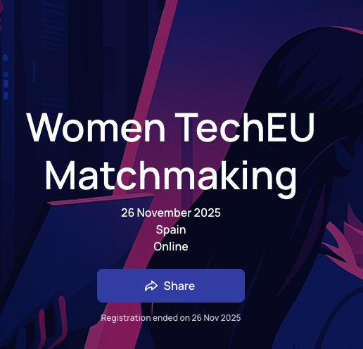 RespiQ @Women TechEU matchmaking event