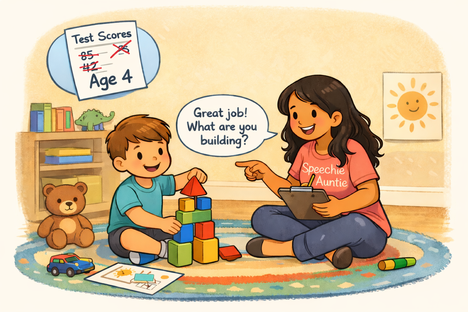 BEYOND SCORES: HOW MY SPEECH-LANGUAGE EVALUATIONS FOCUS ON KIDS, NOT NUMBERS