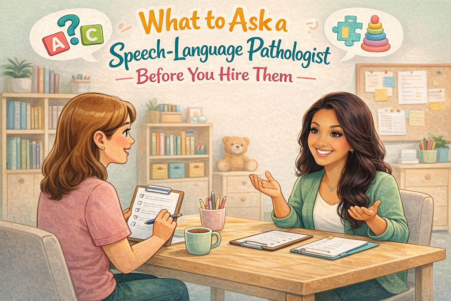 SPEECH THERAPY FOR TODDLERS AND PRESCHOOLERS: WHAT TO ASK BEFORE YOU BEGIN